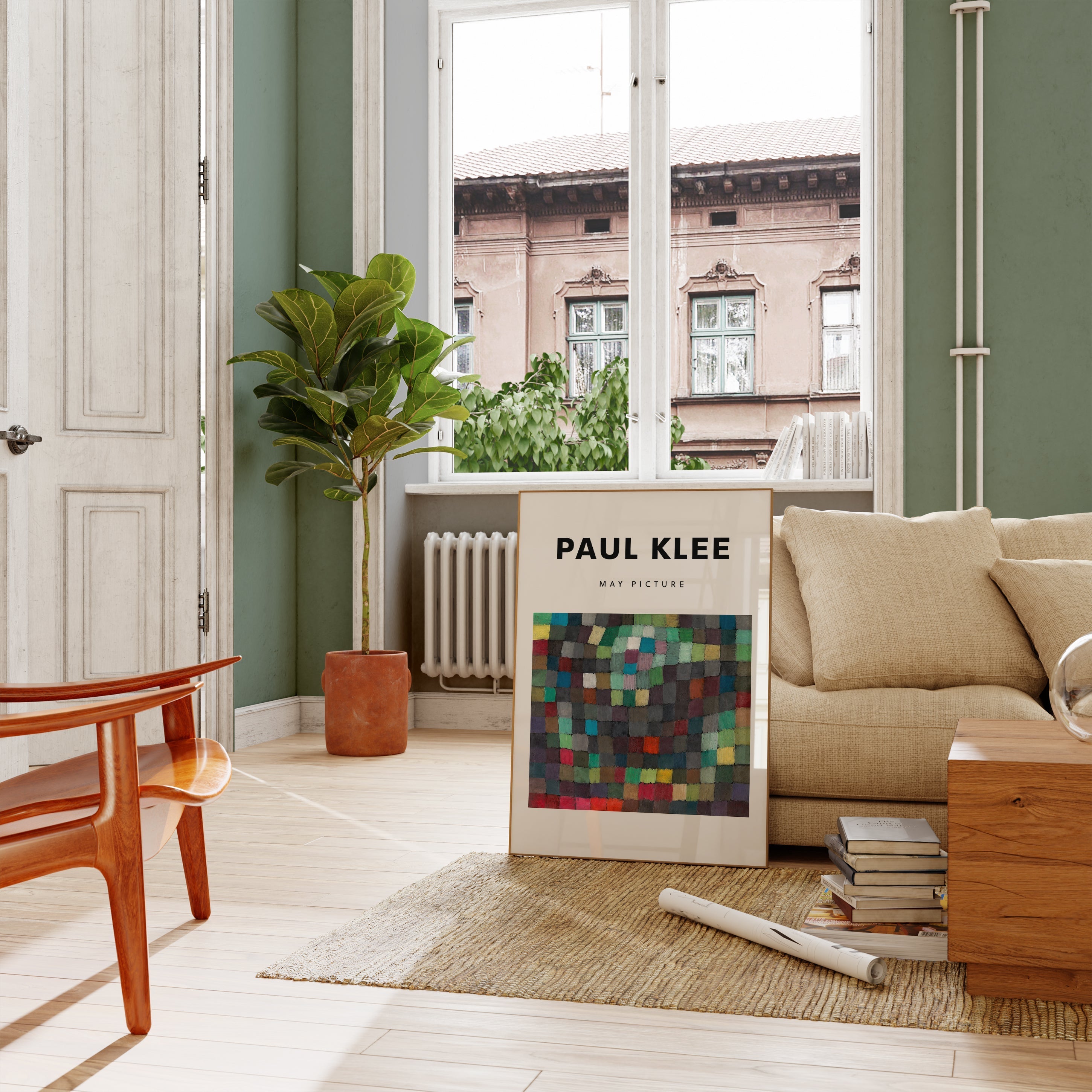 Mayıs Resmi soyut resim 1925-poster-Poster Depo