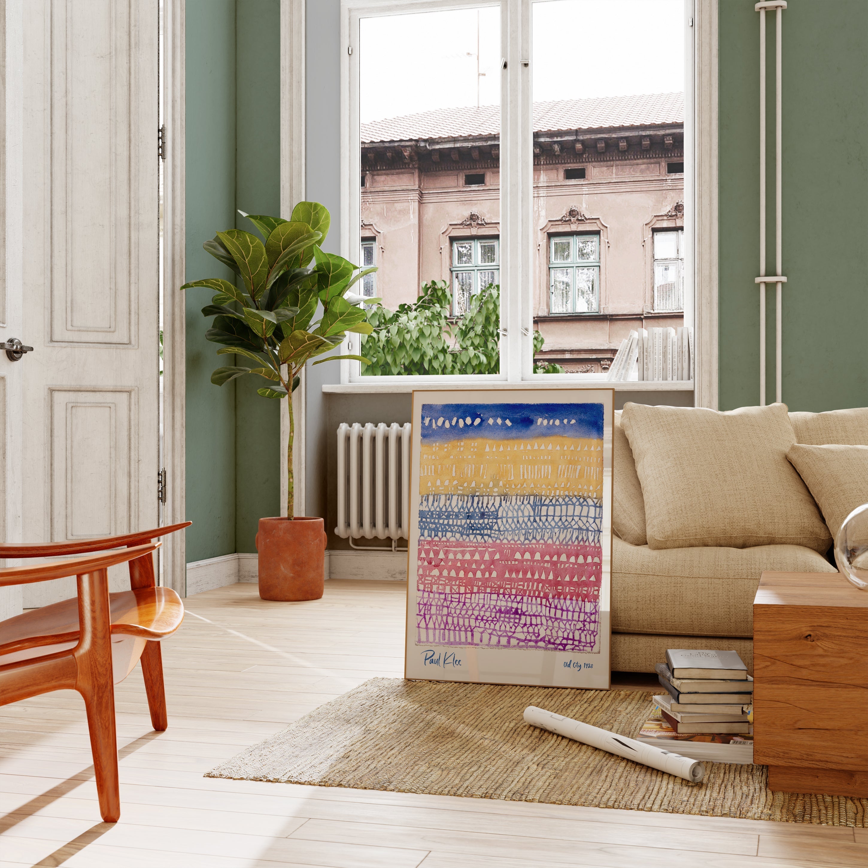 Eski Şehir (1928)-poster-Poster Depo