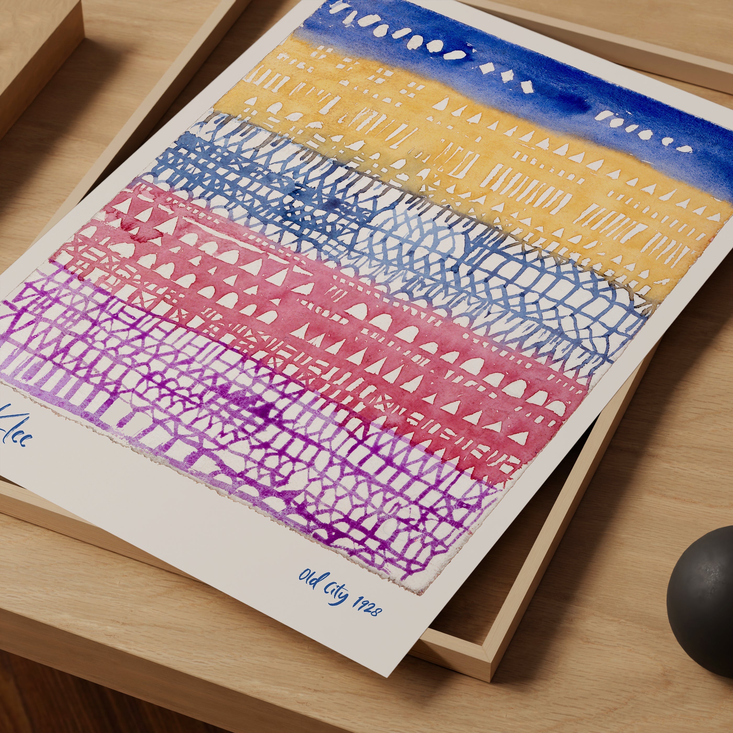 Eski Şehir (1928)-poster-Poster Depo