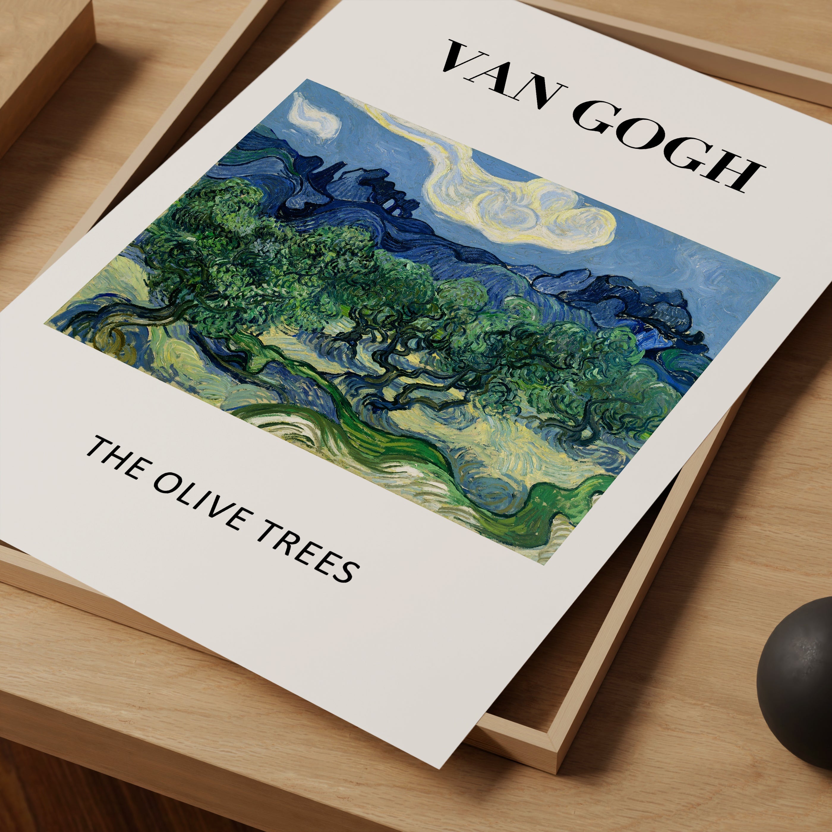 Zeytin Ağaçları (1889)-poster-Poster Depo