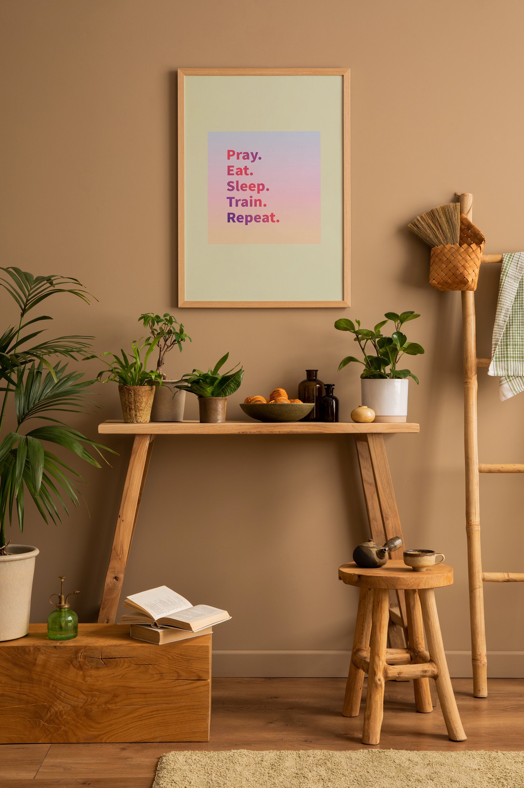 Dua Et Ye Uyu Tren Tekrarla-poster-Poster Depo