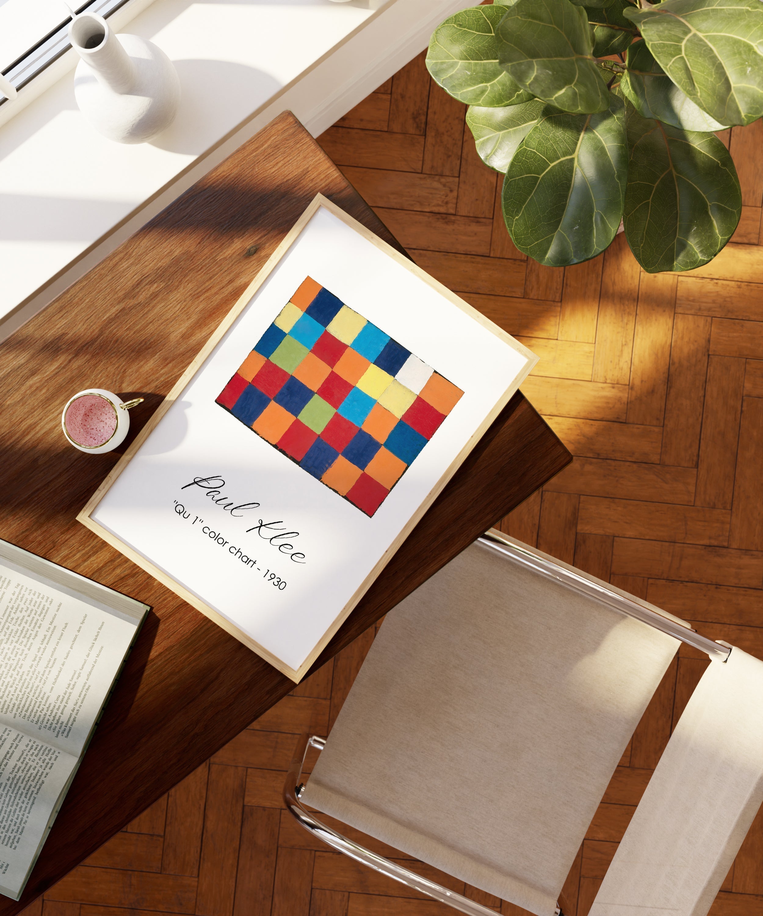 Qu 1 Renk Kartelası-poster-Poster Depo