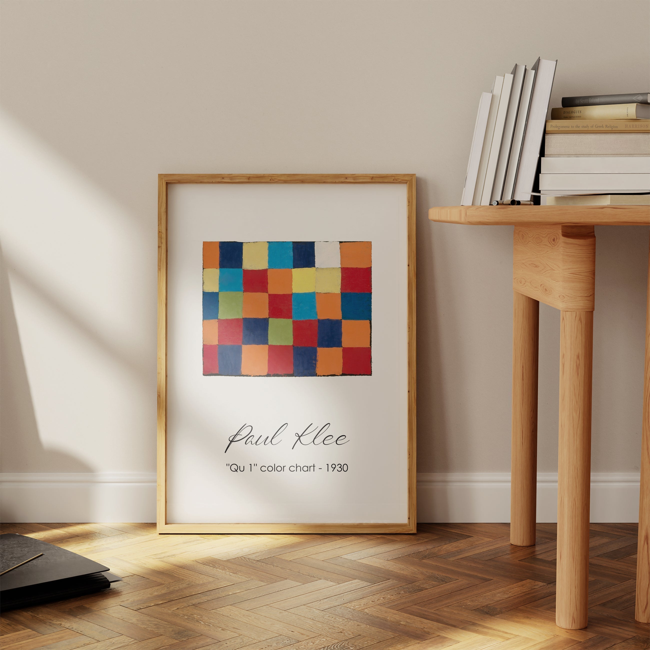 Qu 1 Renk Kartelası-poster-Poster Depo