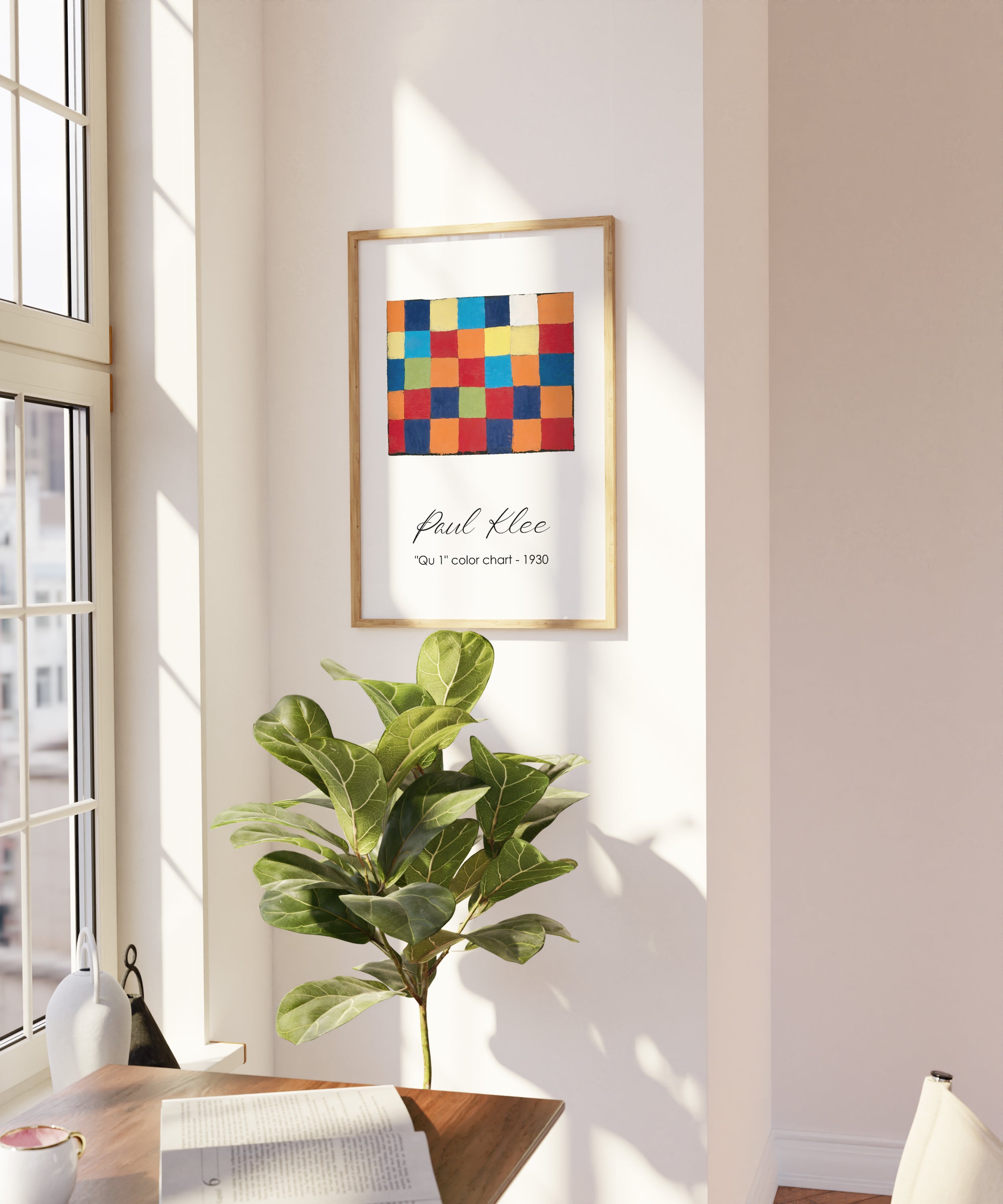 Qu 1 Renk Kartelası-poster-Poster Depo