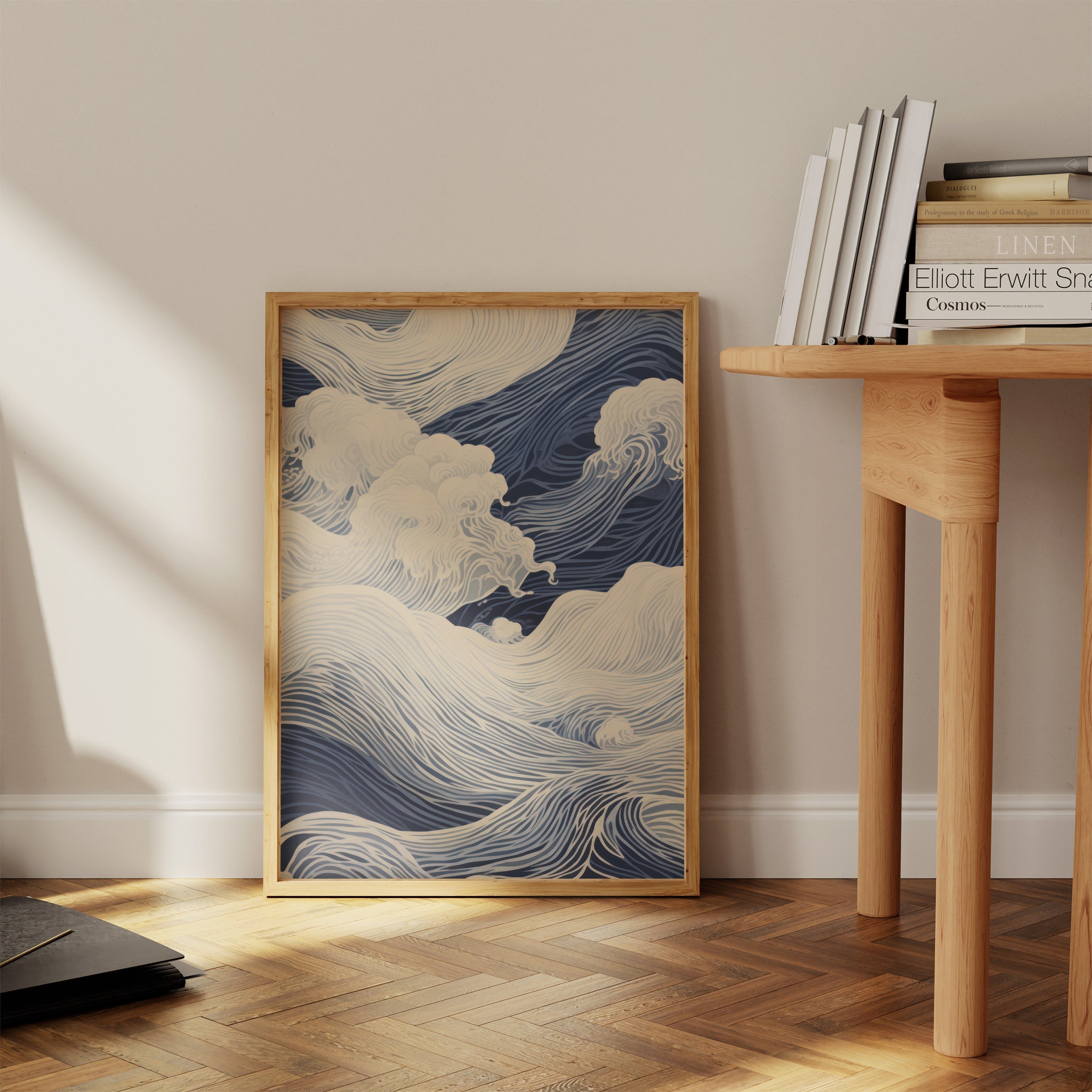 Yuvarlanan Dalgalar-poster-Poster Depo