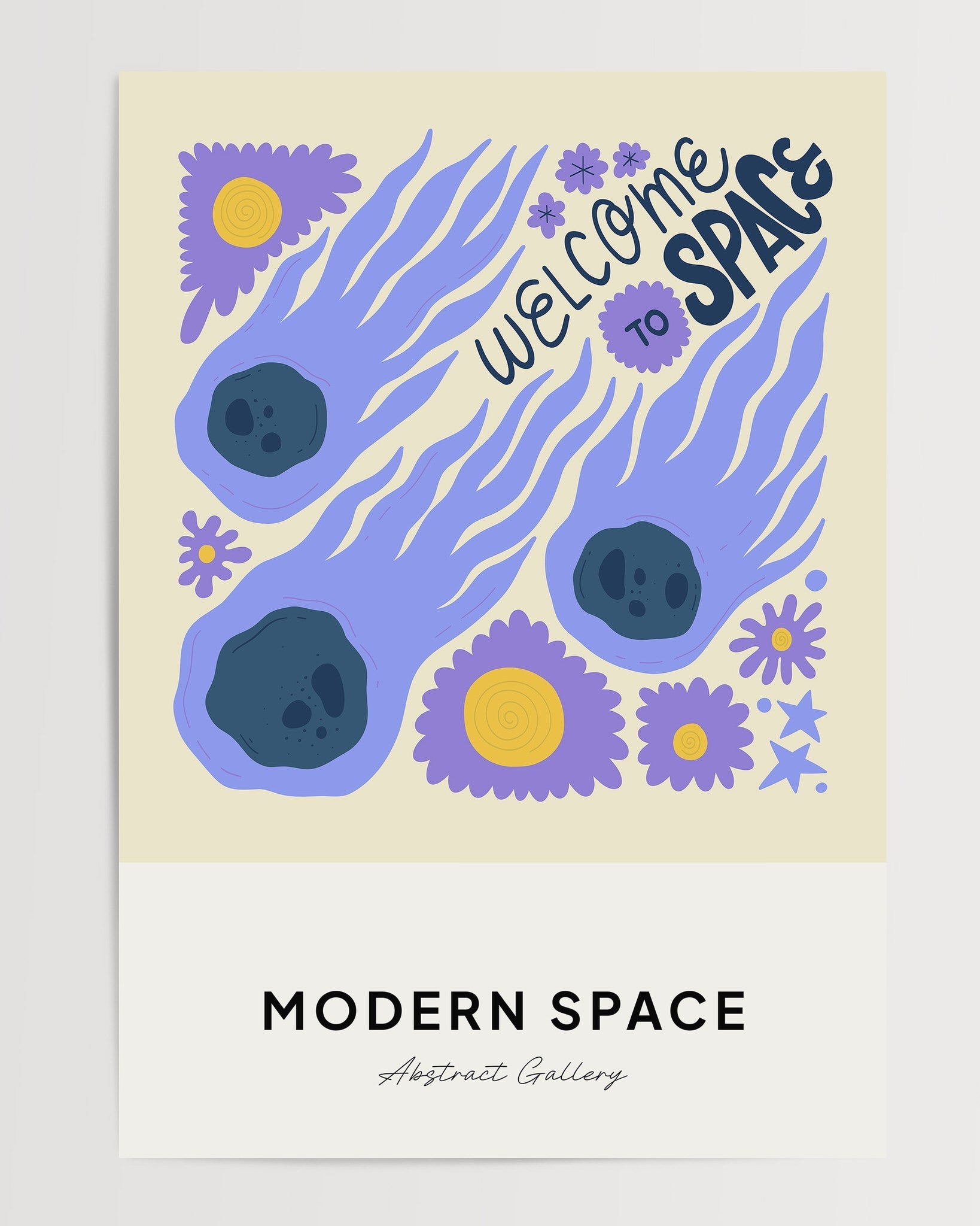 Uzay İllüstrasyonu N5-poster-Poster Depo