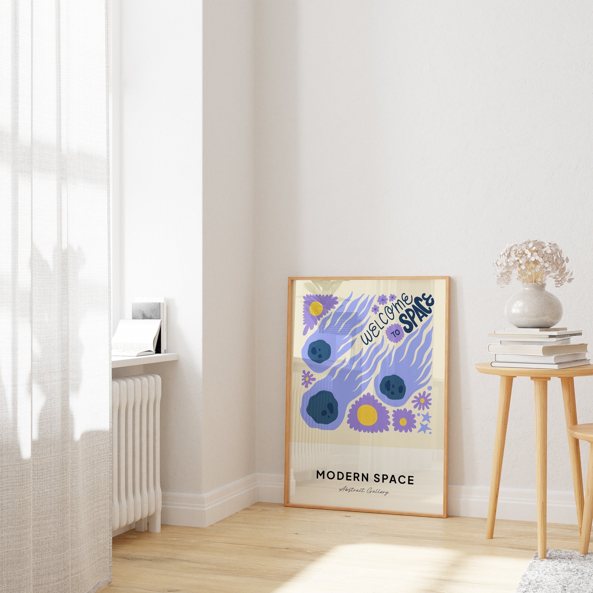 Uzay İllüstrasyonu N5-poster-Poster Depo