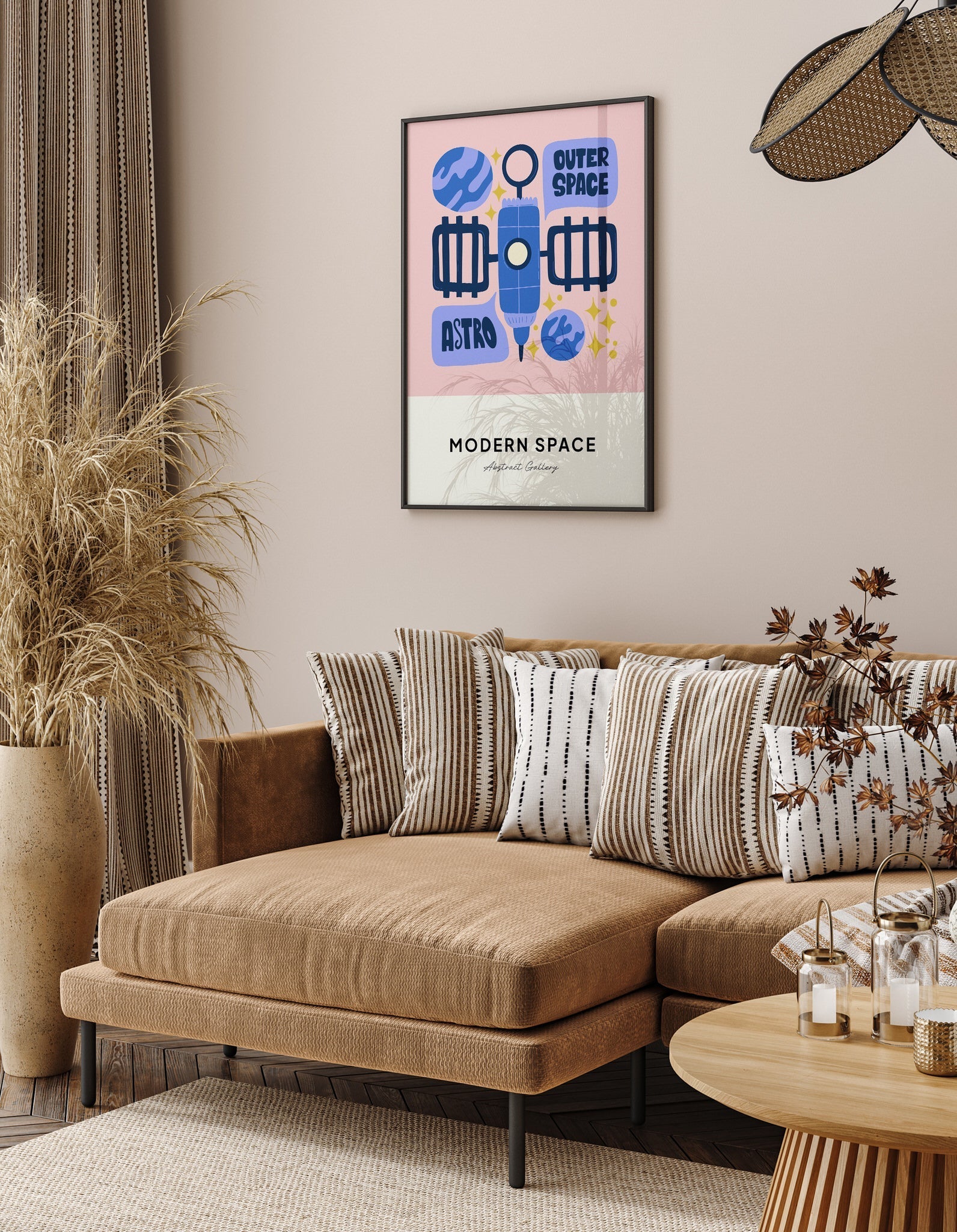 Uzay İllüstrasyonu N6-poster-Poster Depo