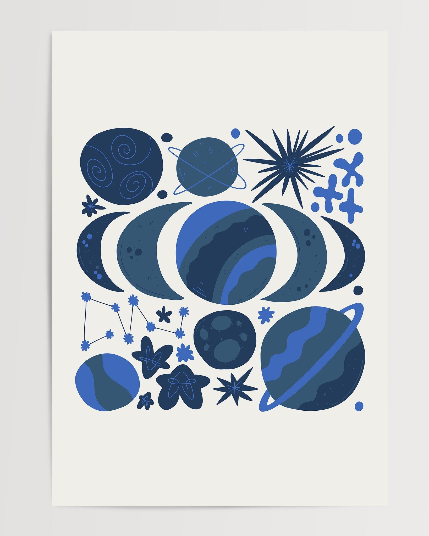 Uzay İllüstrasyonu N8-poster-Poster Depo