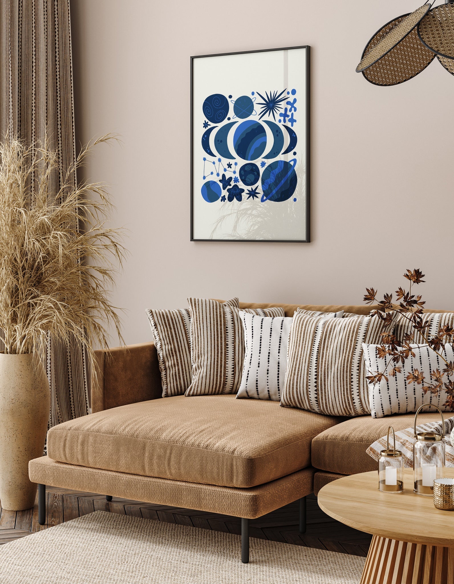 Uzay İllüstrasyonu N8-poster-Poster Depo