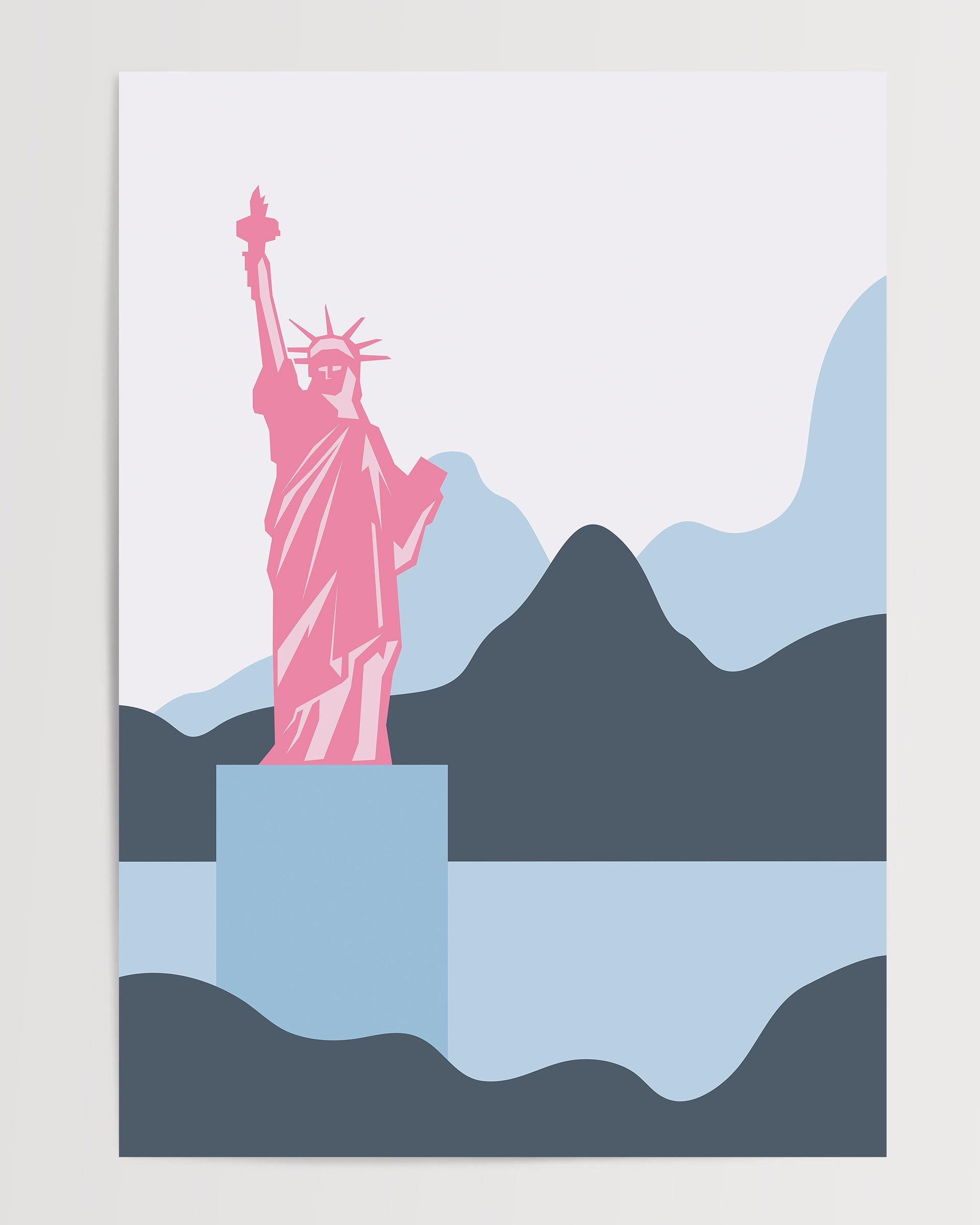 Özgürlük Heykeli - New York-poster-Poster Depo