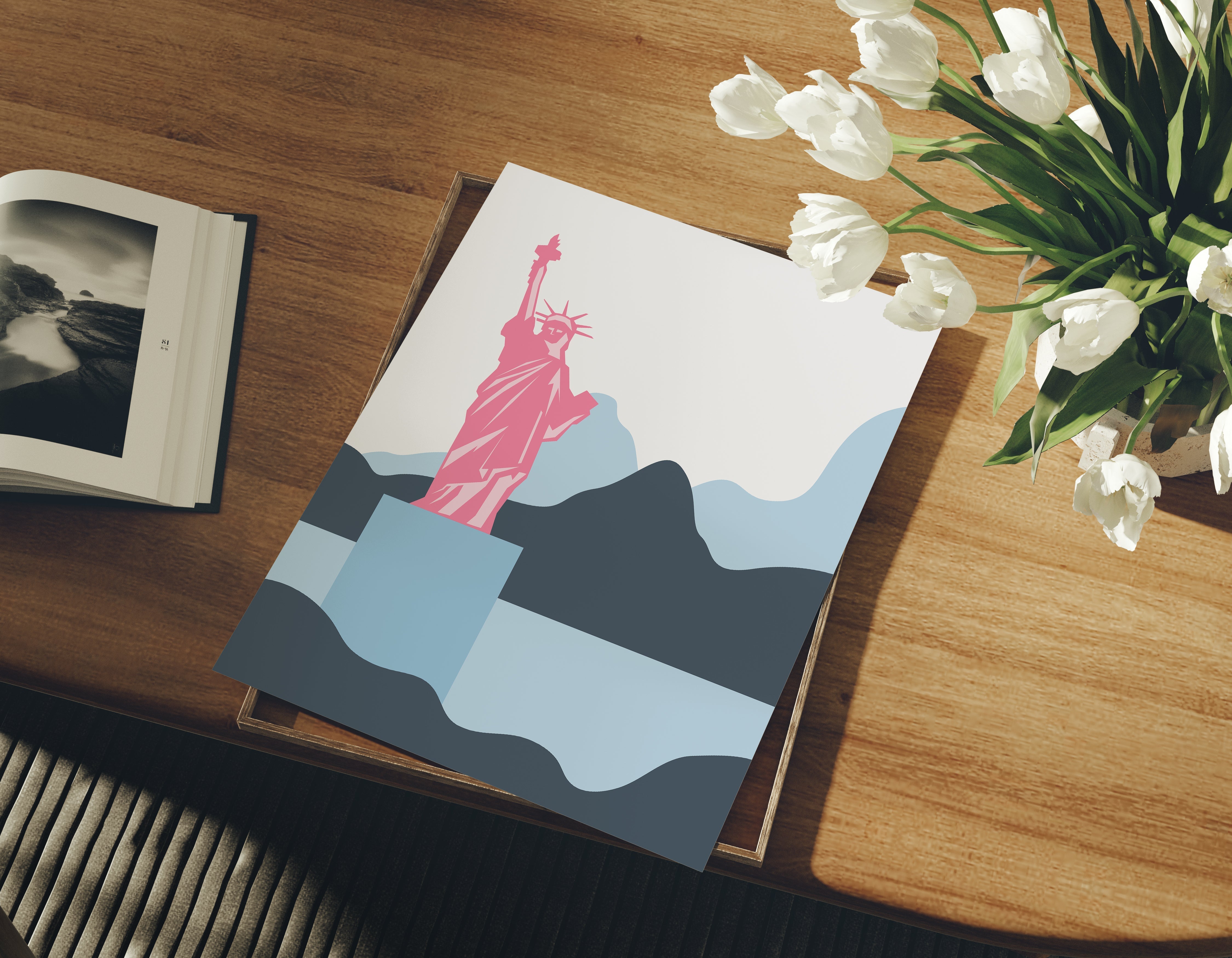 Özgürlük Heykeli - New York-poster-Poster Depo