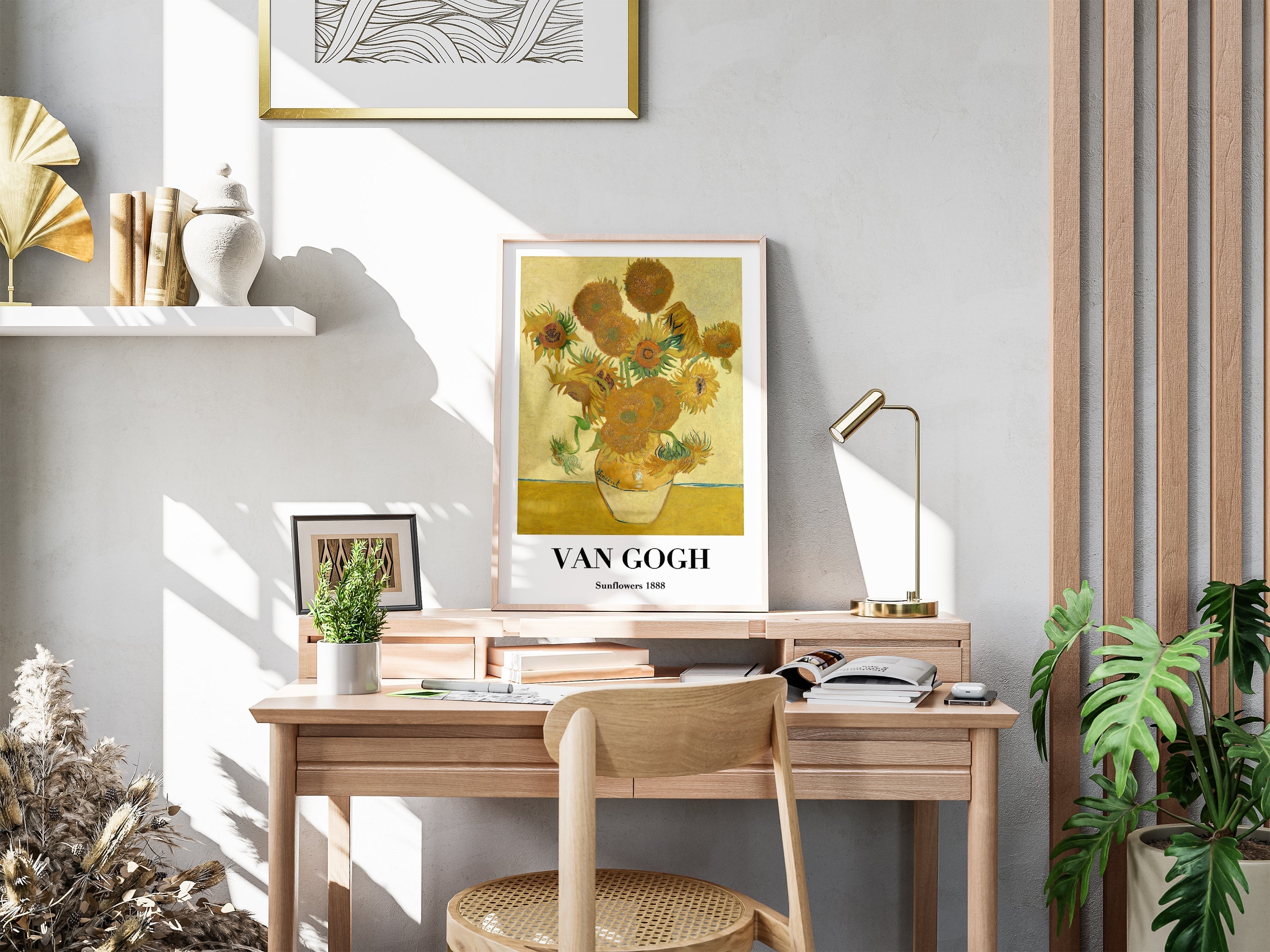 Ayçiçekleri (1888)-poster-Poster Depo