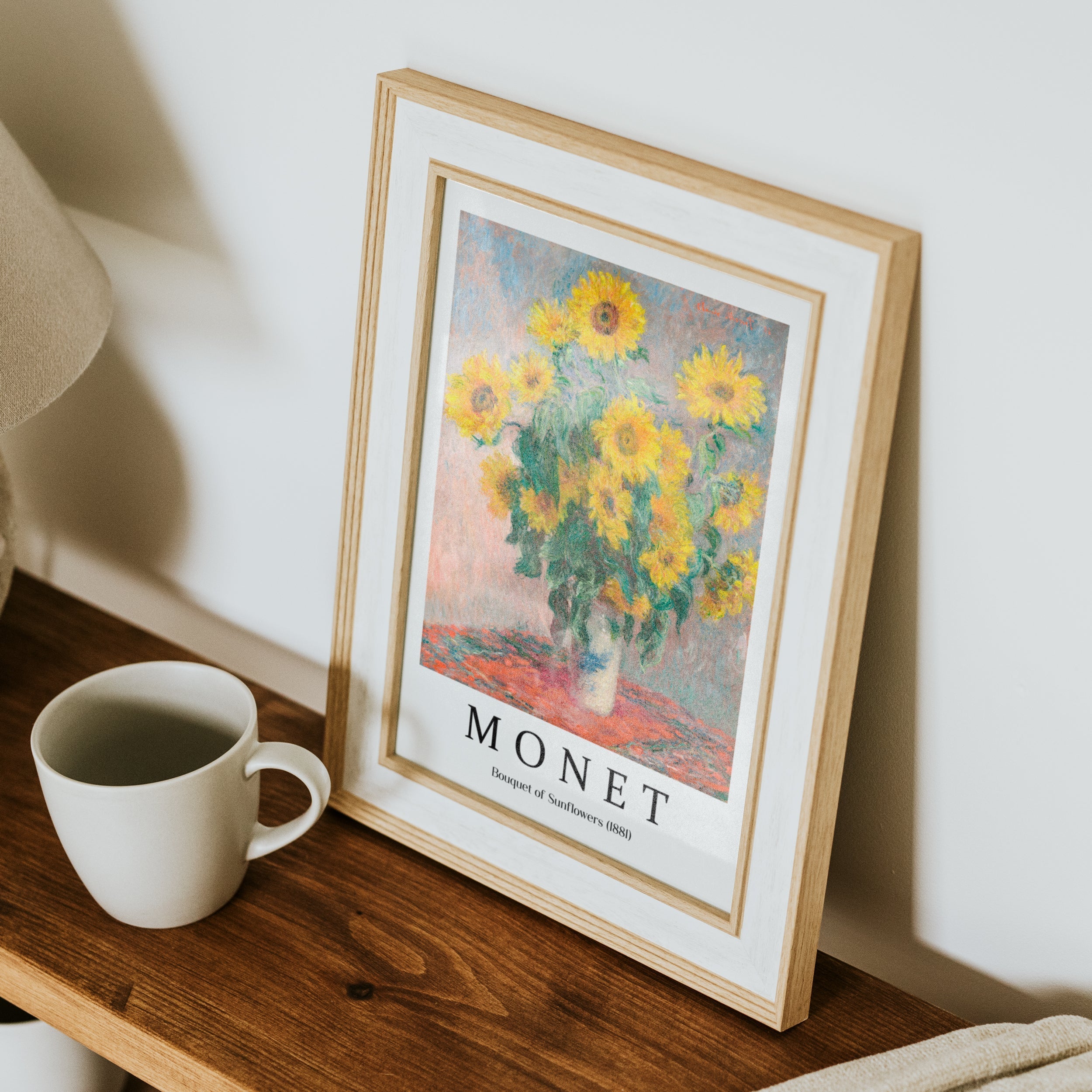 Ayçiçekleri natürmort tablosu (1881)-poster-Poster Depo