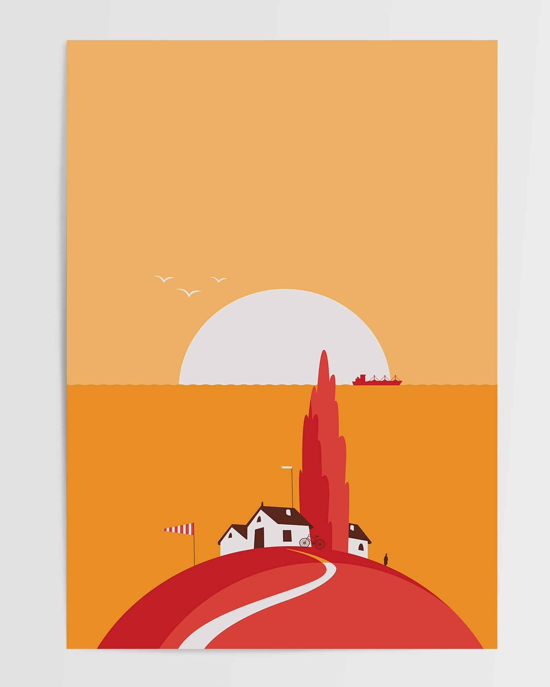 Gün batımı-poster-Poster Depo