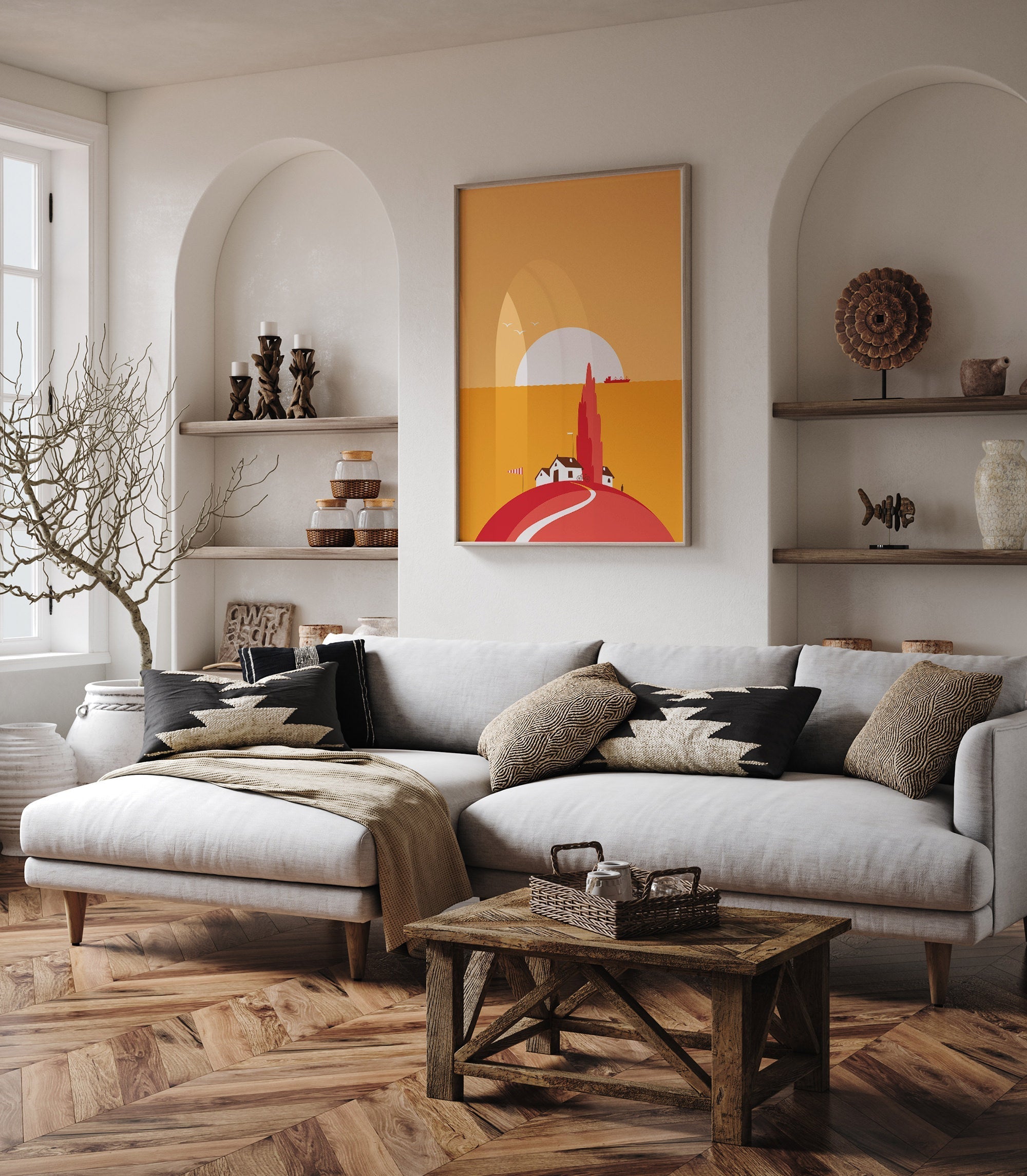 Gün batımı-poster-Poster Depo