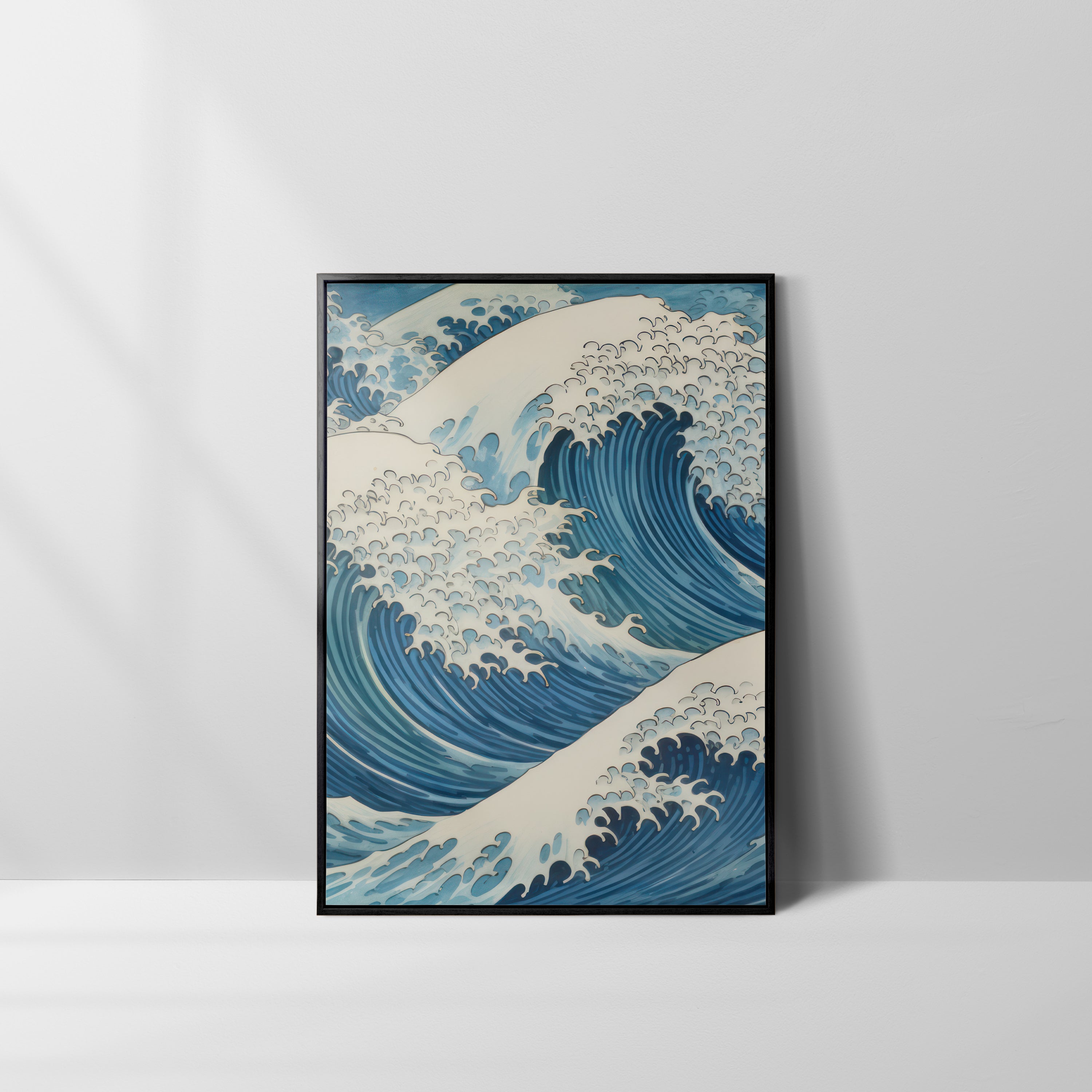 Kanagawa Açıklarındaki Büyük Dalga-poster-Poster Depo