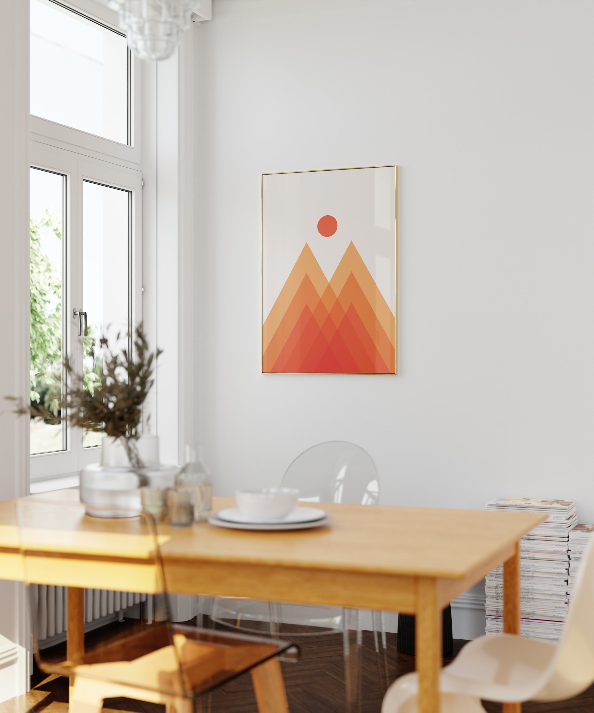 The Peak Soyut-poster-Poster Depo