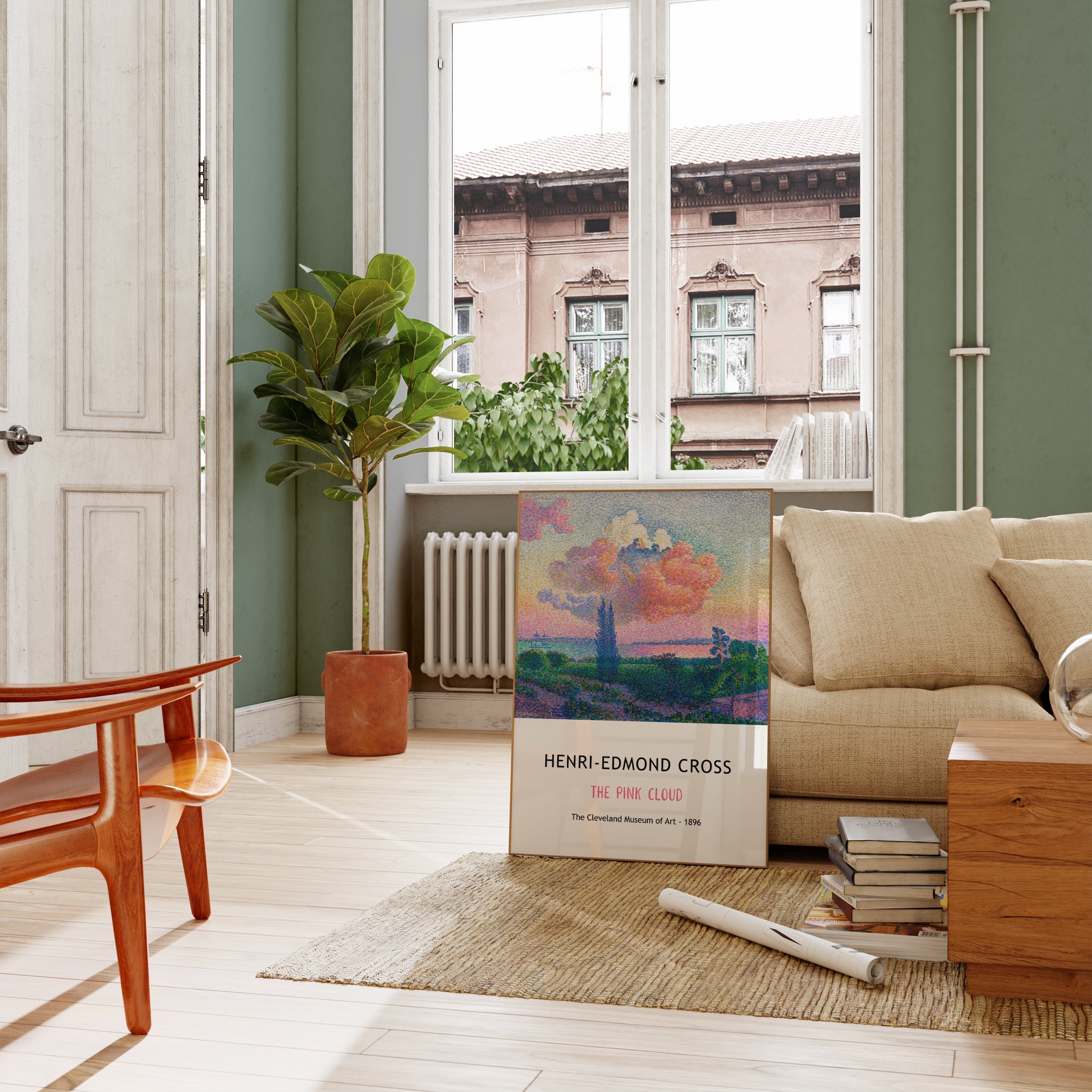 Pembe Bulut (1896)-poster-Poster Depo