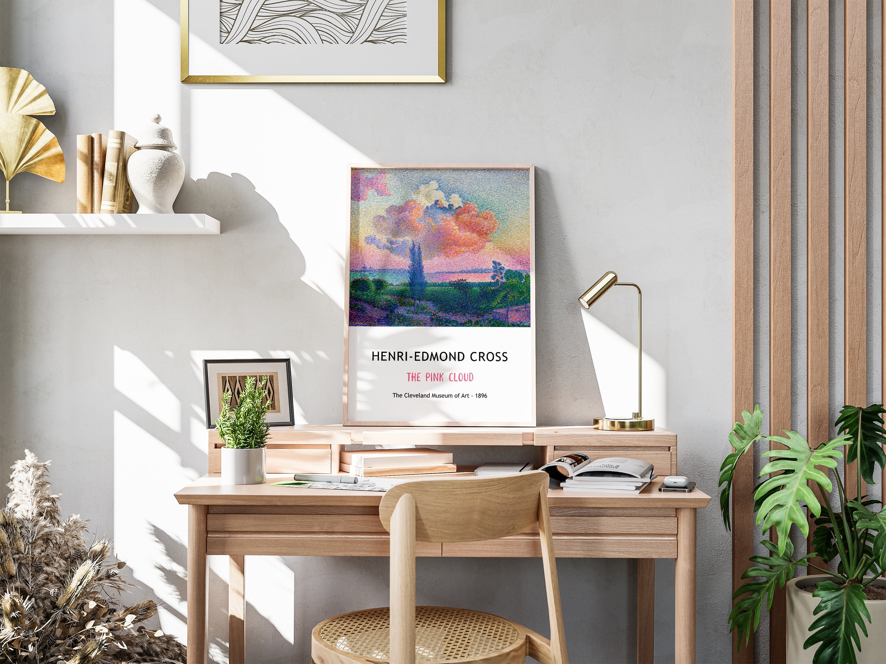 Pembe Bulut (1896)-poster-Poster Depo