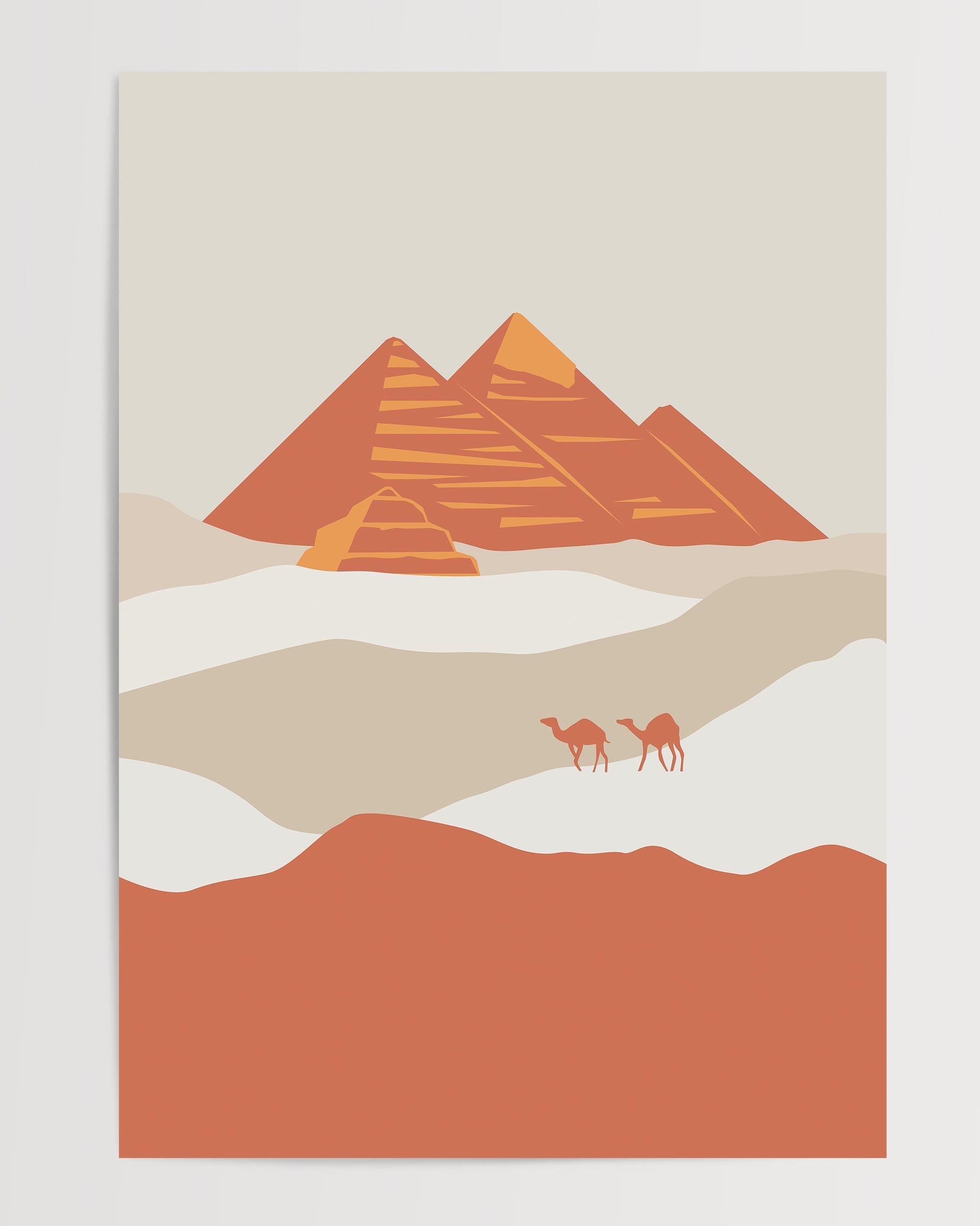 Piramitler - Mısır-poster-Poster Depo