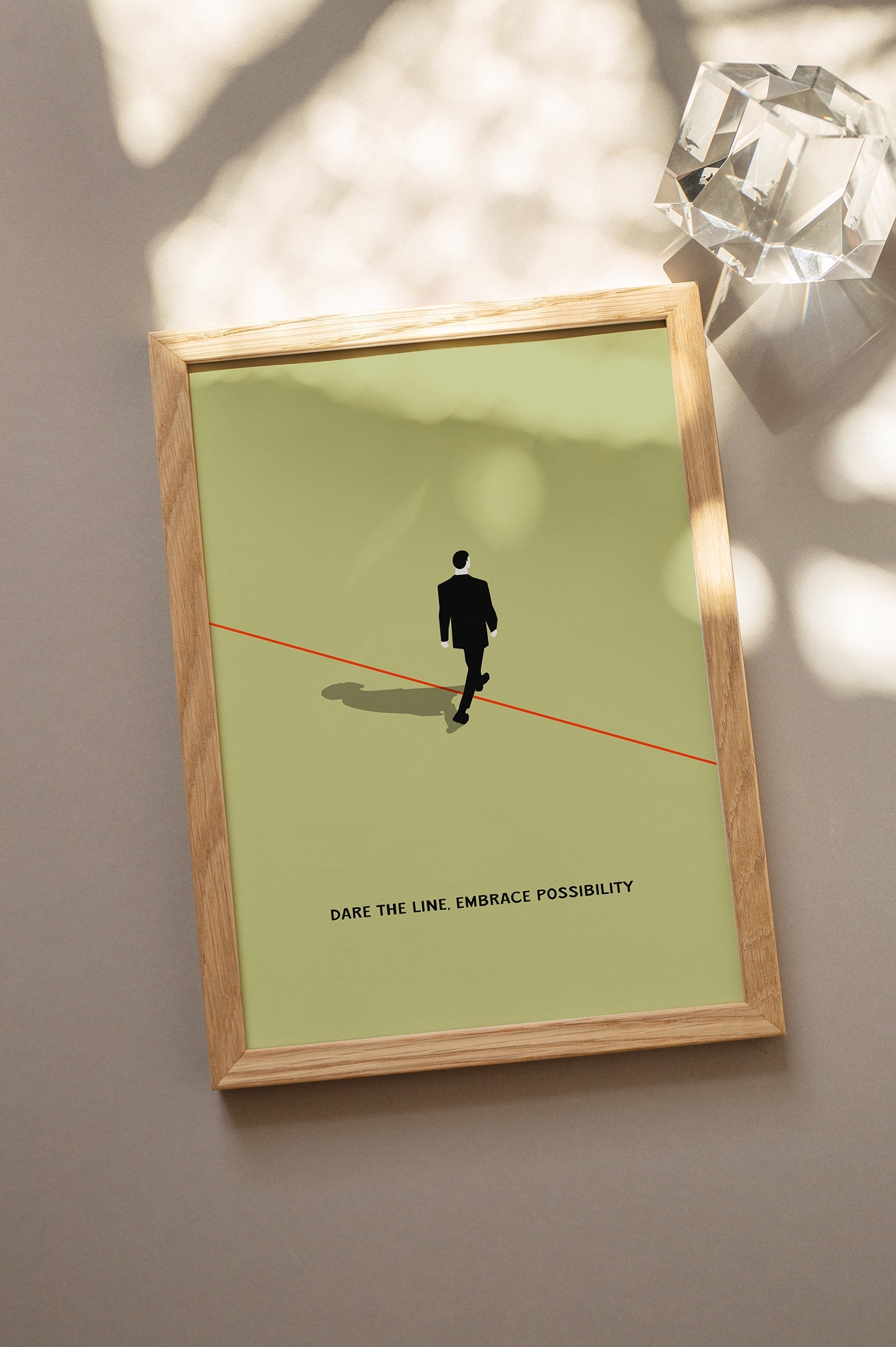 Kırmızı çizgi-poster-Poster Depo