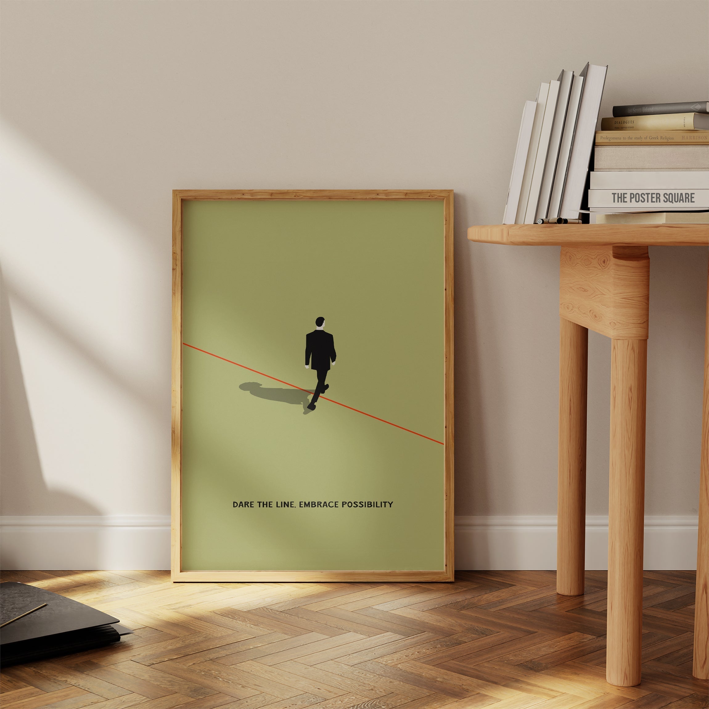 Kırmızı çizgi-poster-Poster Depo