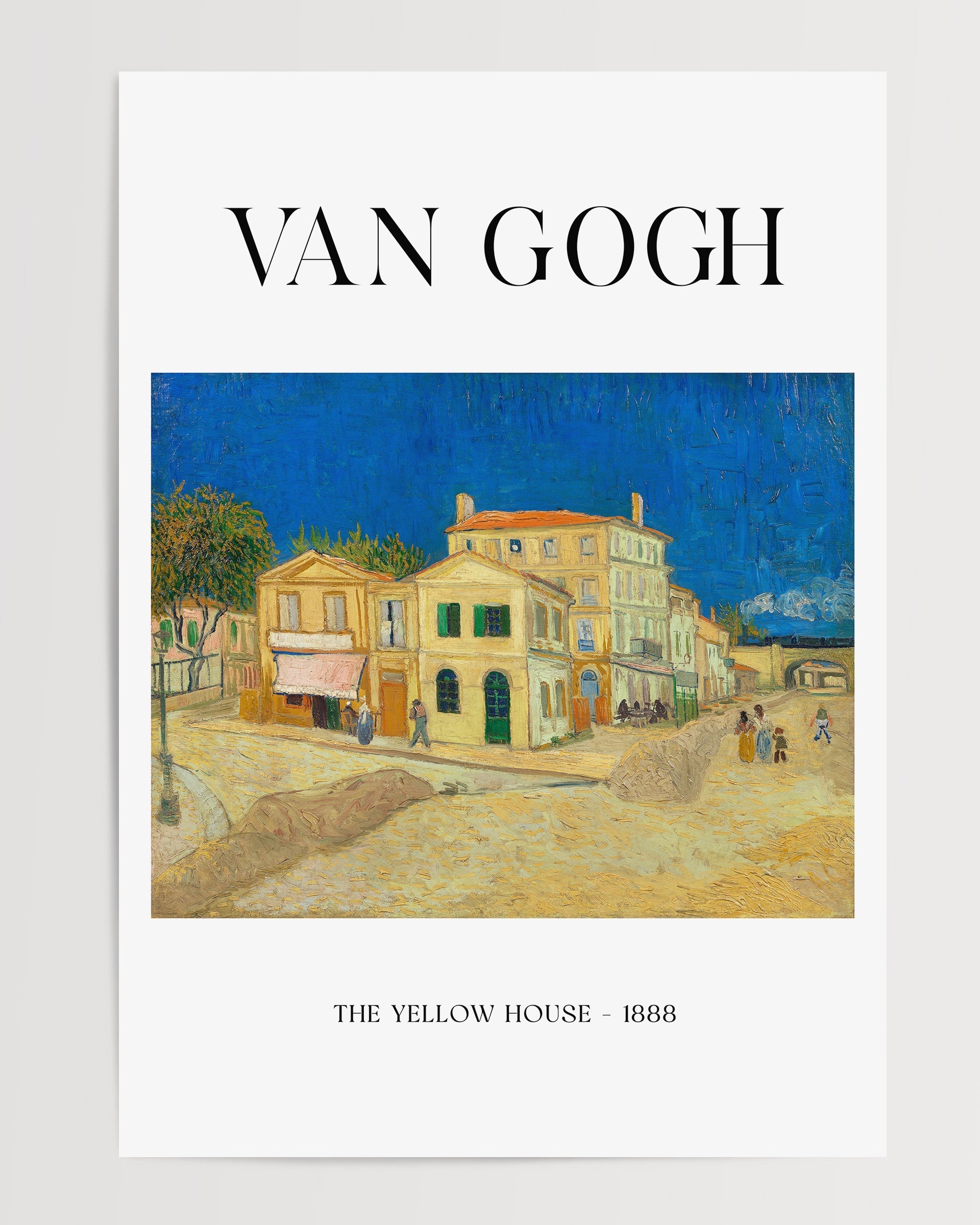 Sarı Ev (1888)-poster-Poster Depo