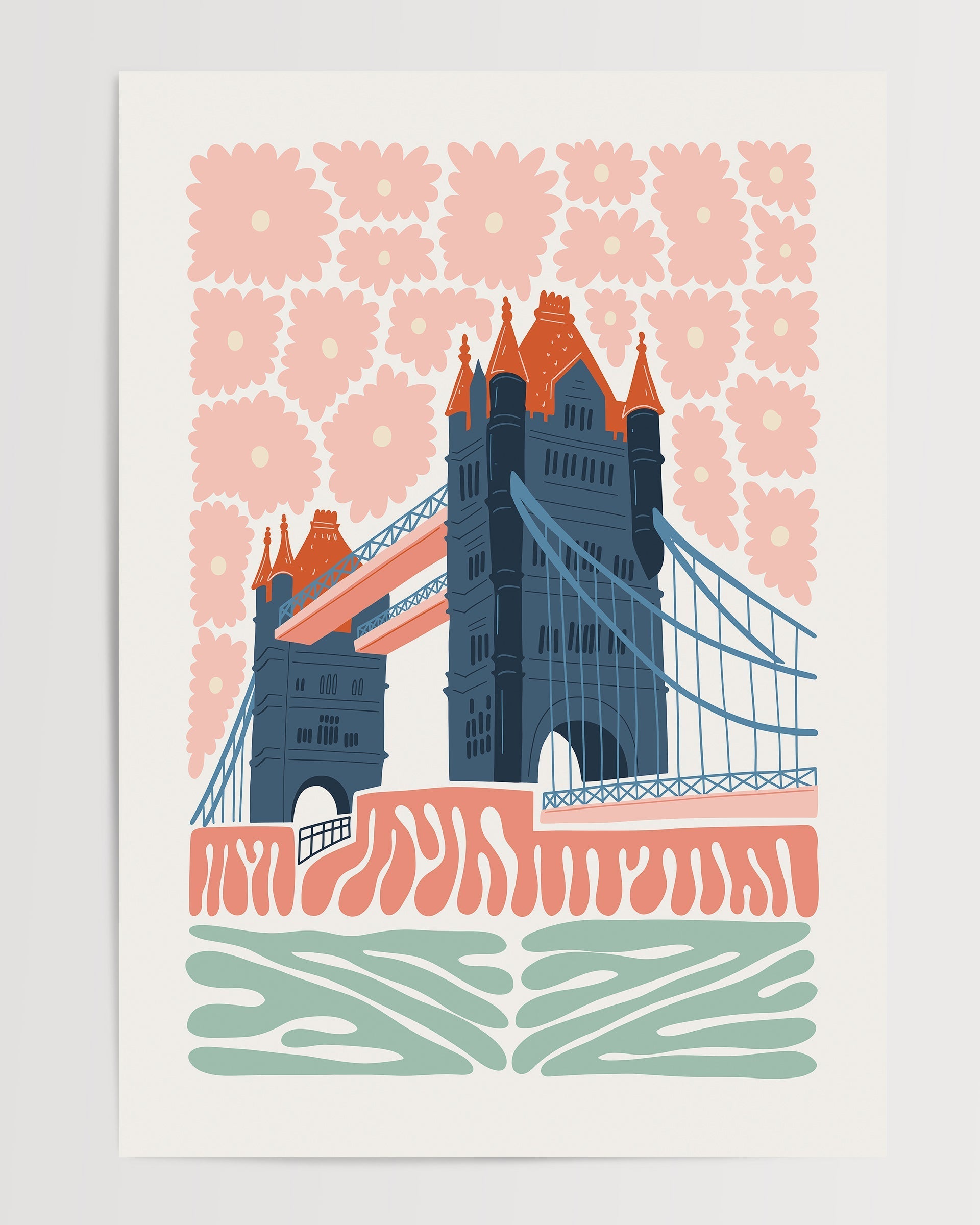 Kule Köprüsü - Londra-poster-Poster Depo