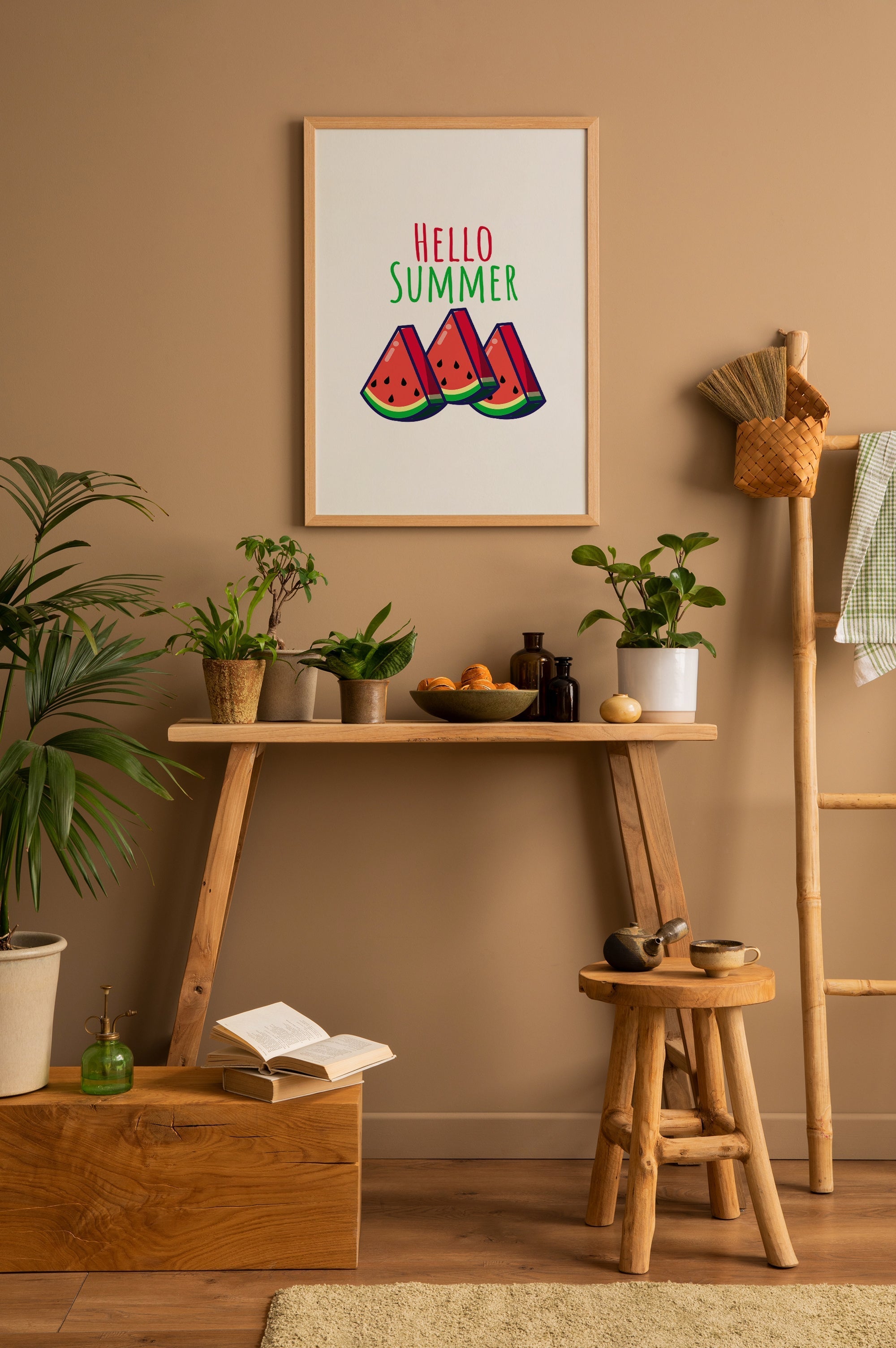 Karpuzlu Yaz Saati-poster-Poster Depo