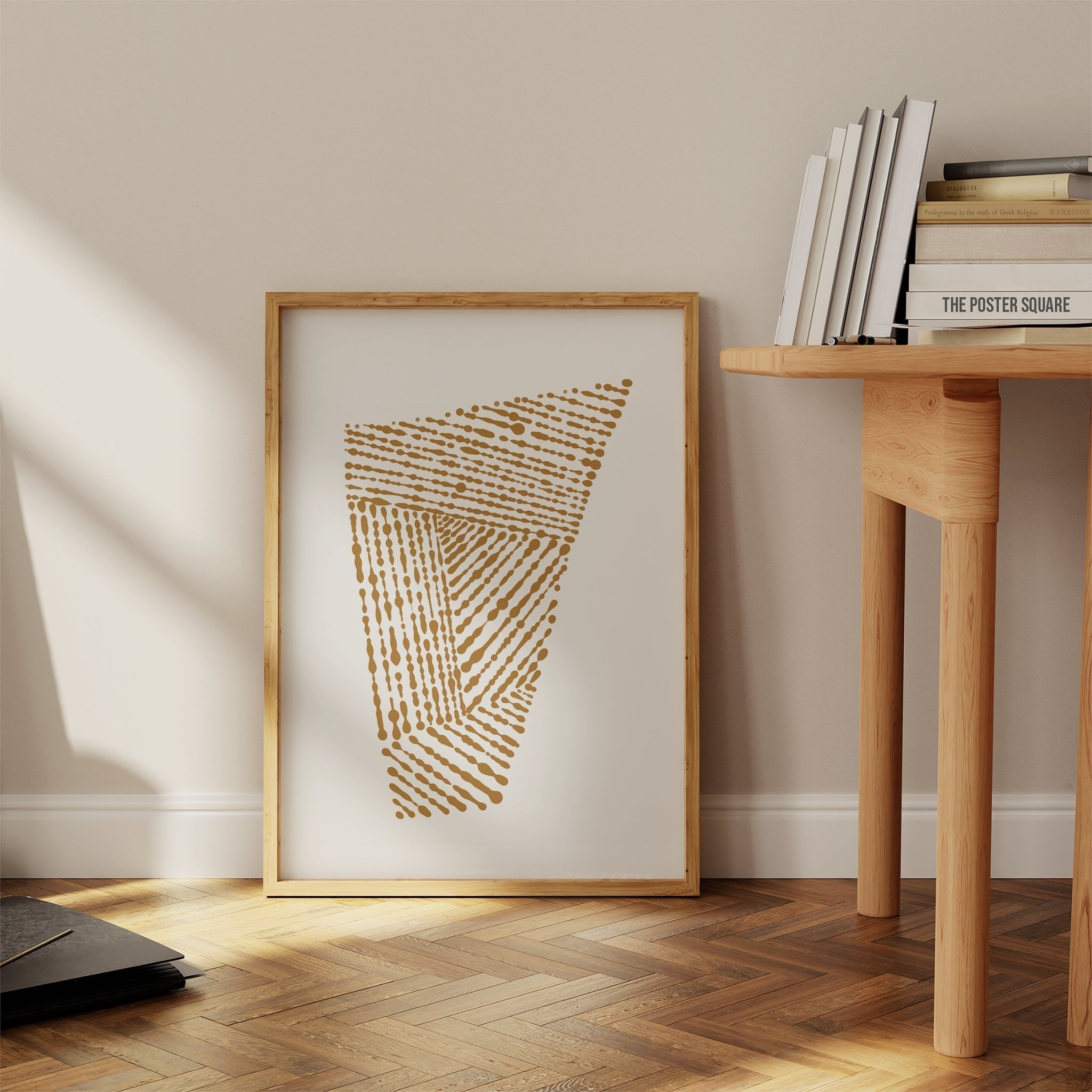 Soyut Bir Dokunuş No.1-poster-Poster Depo