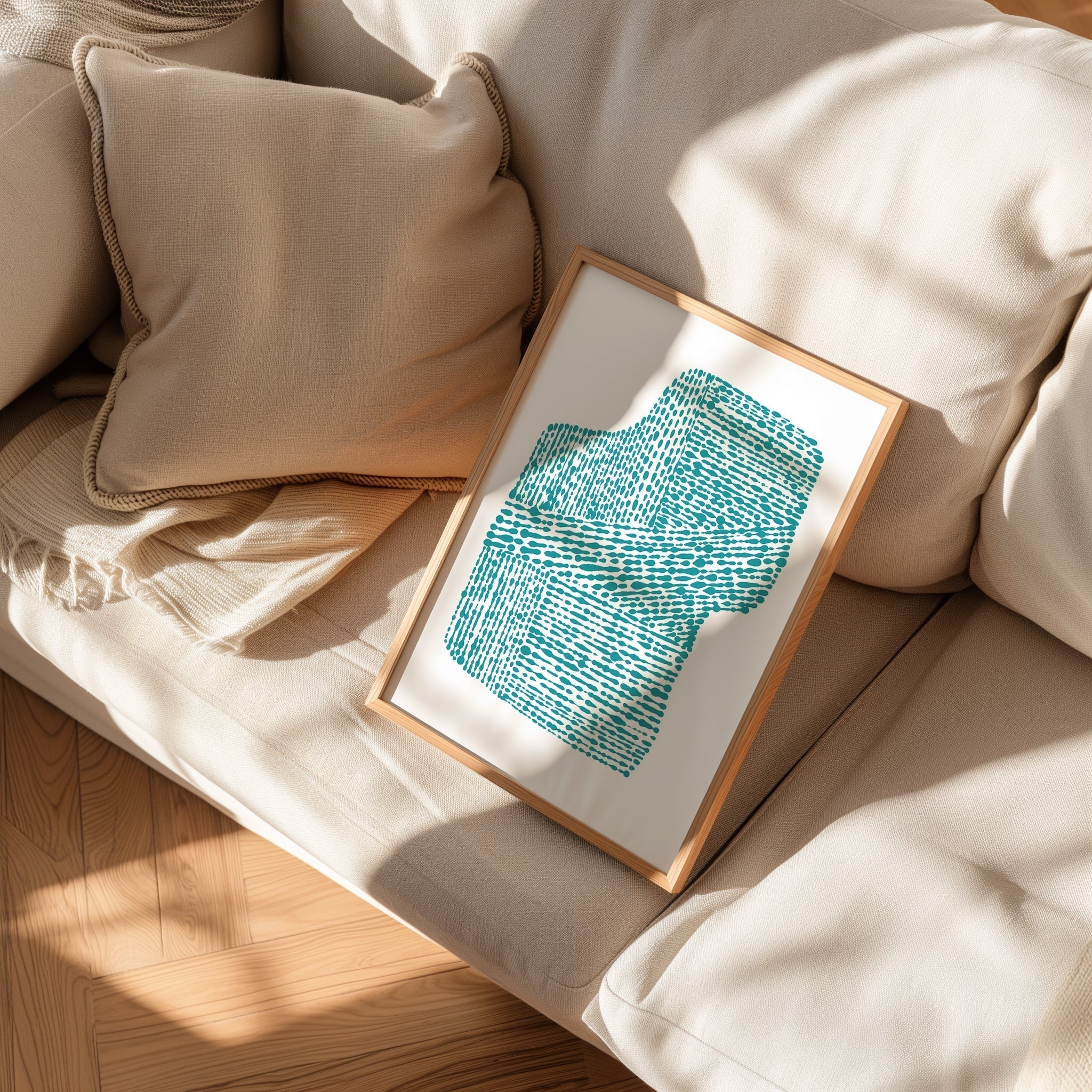 Soyut Bir Dokunuş No.3-poster-Poster Depo