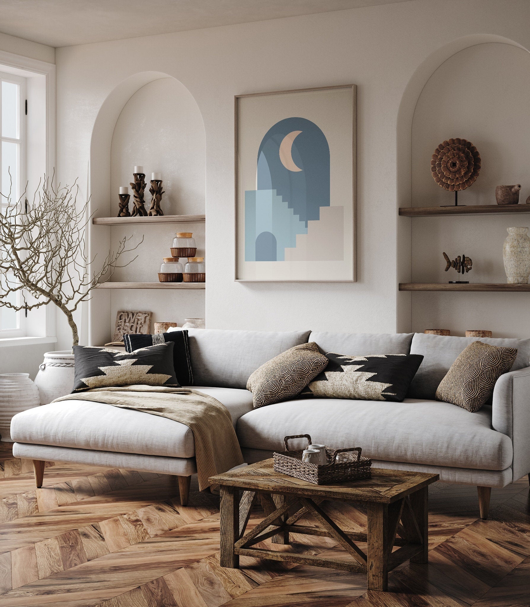 Soyut Mimari N1-poster-Poster Depo