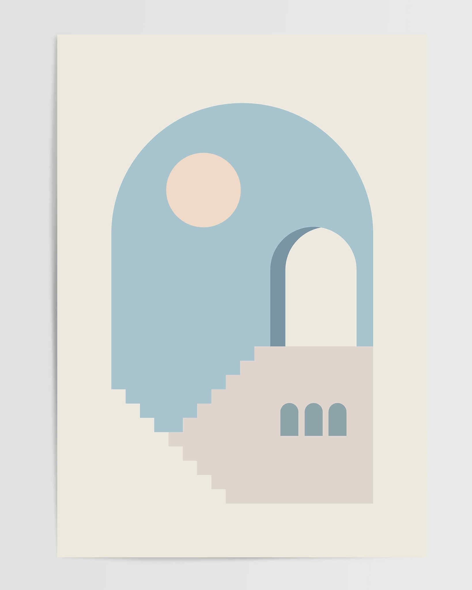 Soyut Mimari N3-poster-Poster Depo