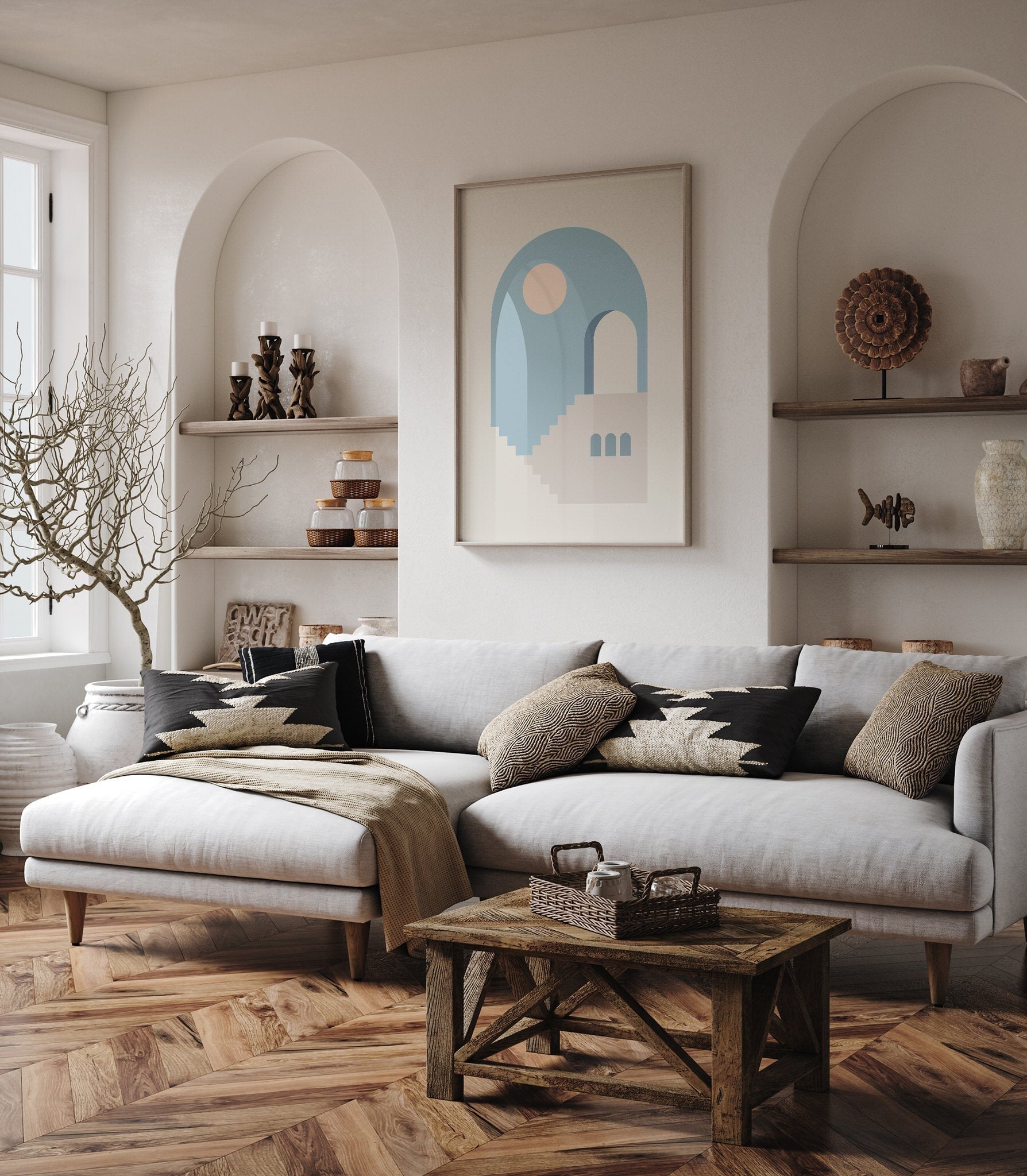 Soyut Mimari N3-poster-Poster Depo