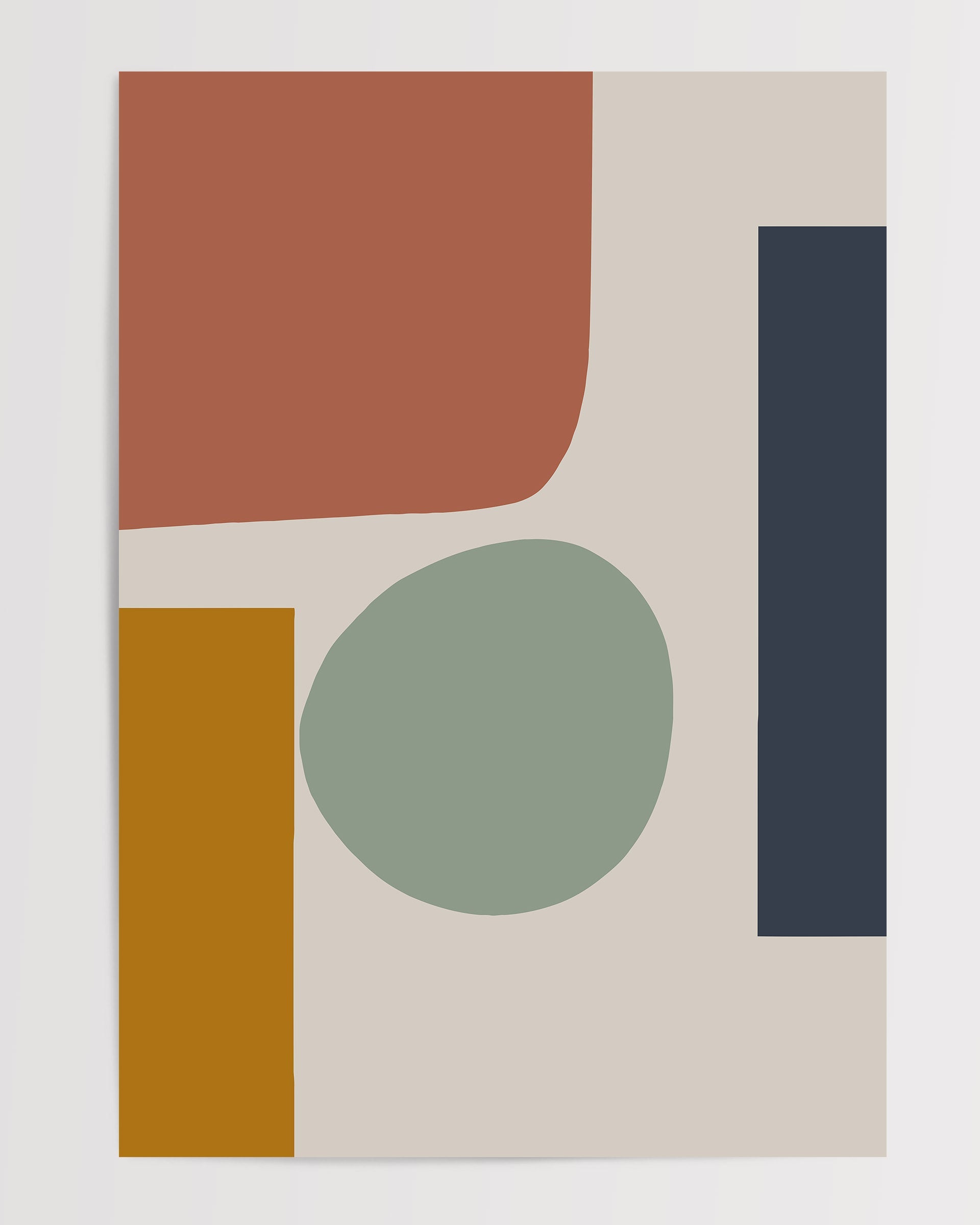 Soyut Sonbahar-poster-Poster Depo