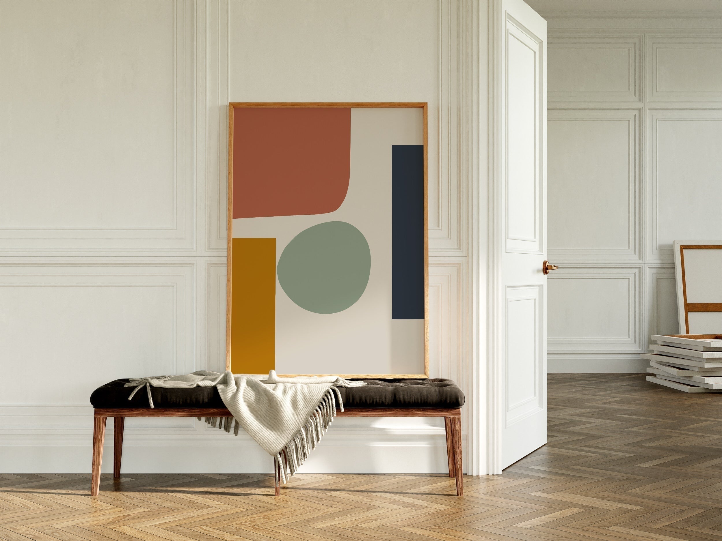 Soyut Sonbahar-poster-Poster Depo