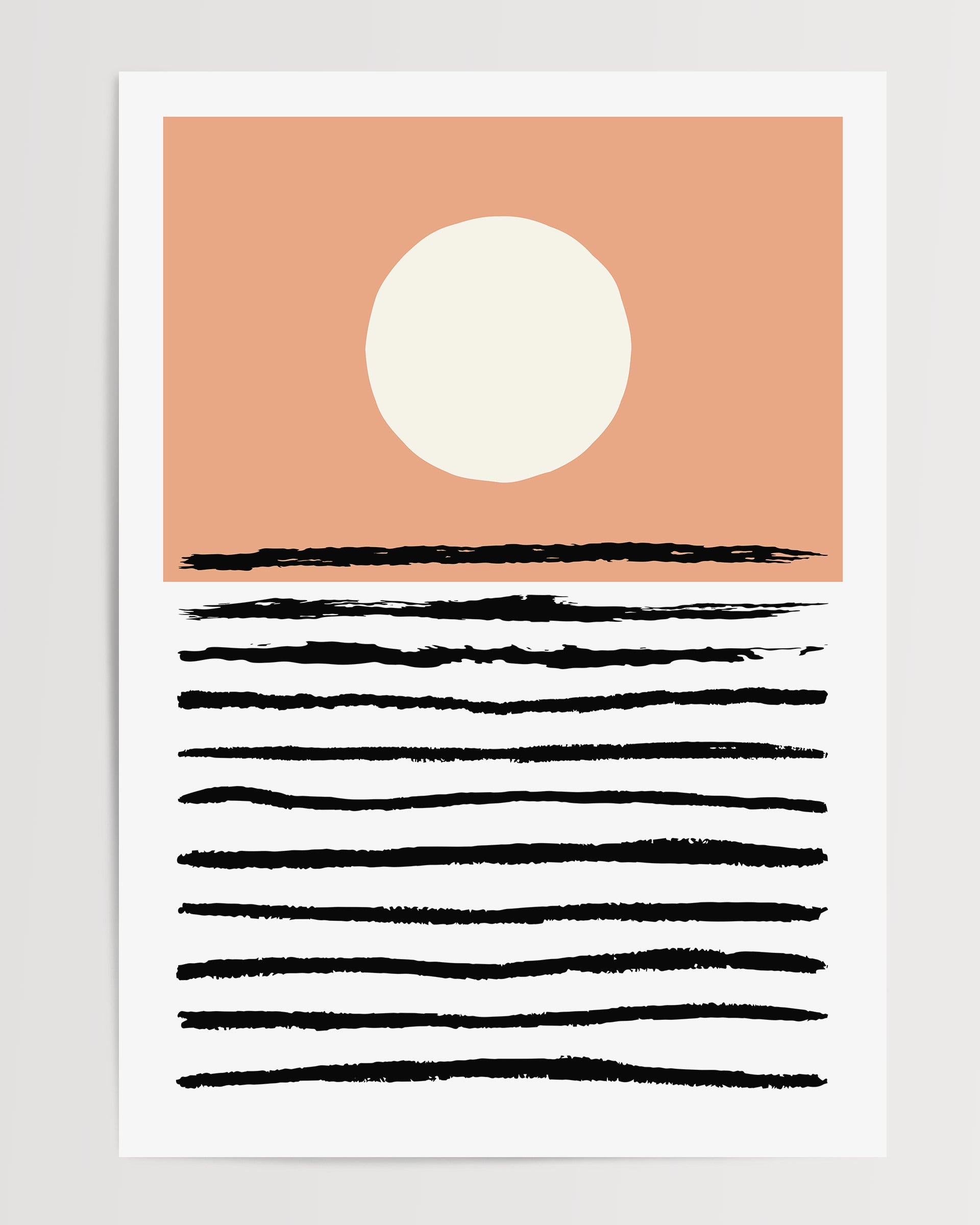 Soyut Alacakaranlık-poster-Poster Depo