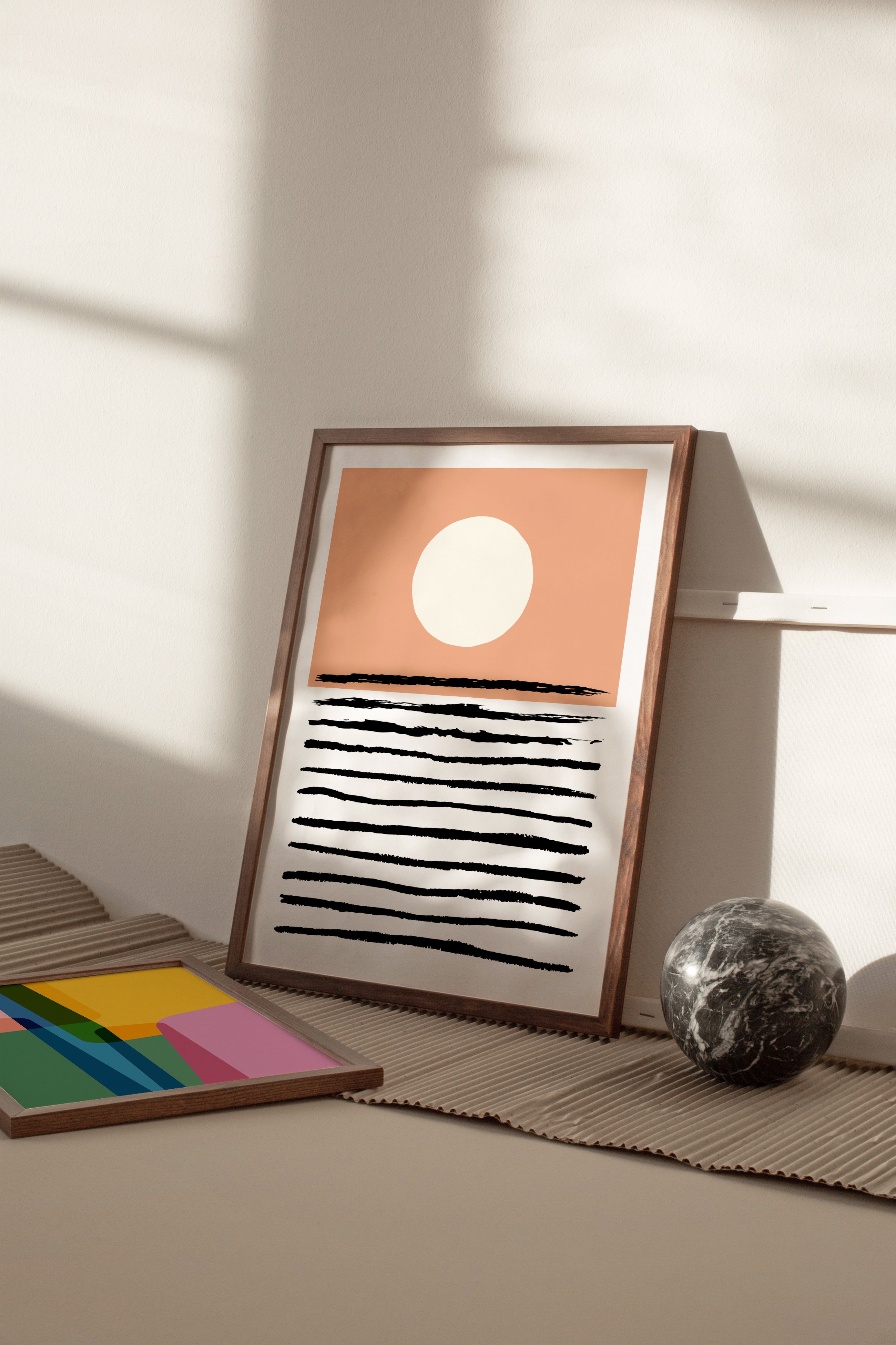 Soyut Alacakaranlık-poster-Poster Depo