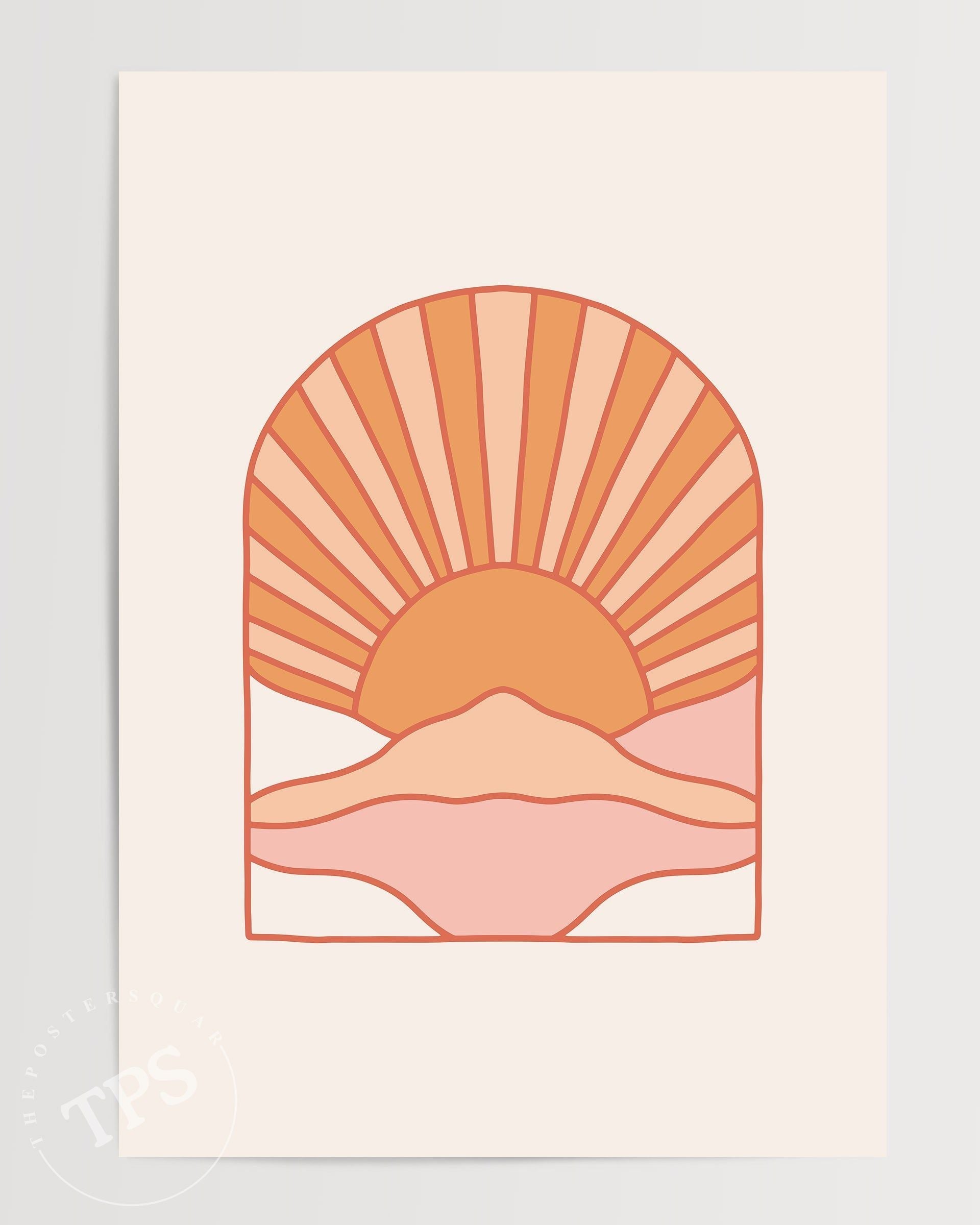 Soyut Manzara N10-poster-Poster Depo