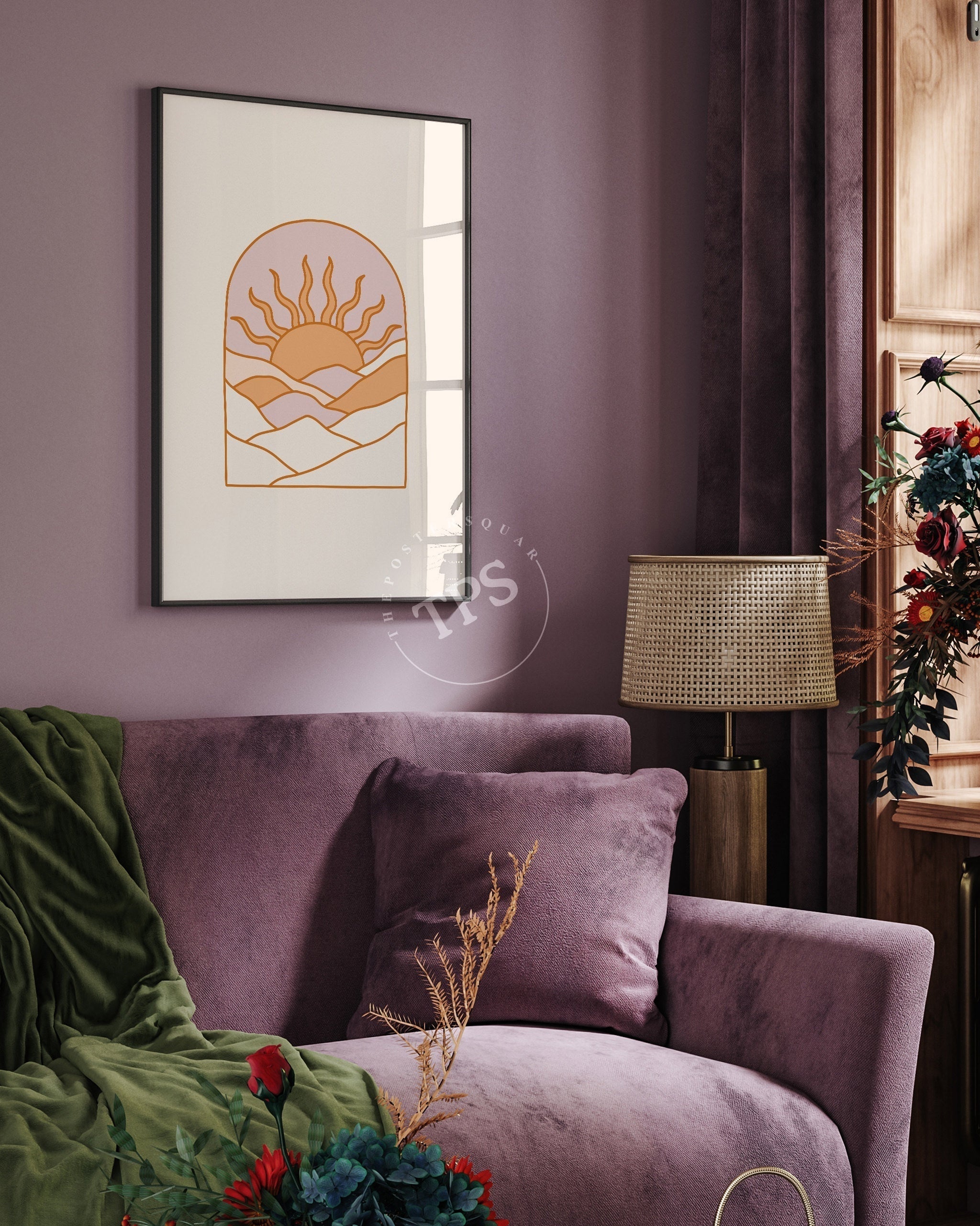 Soyut Manzara N11-poster-Poster Depo