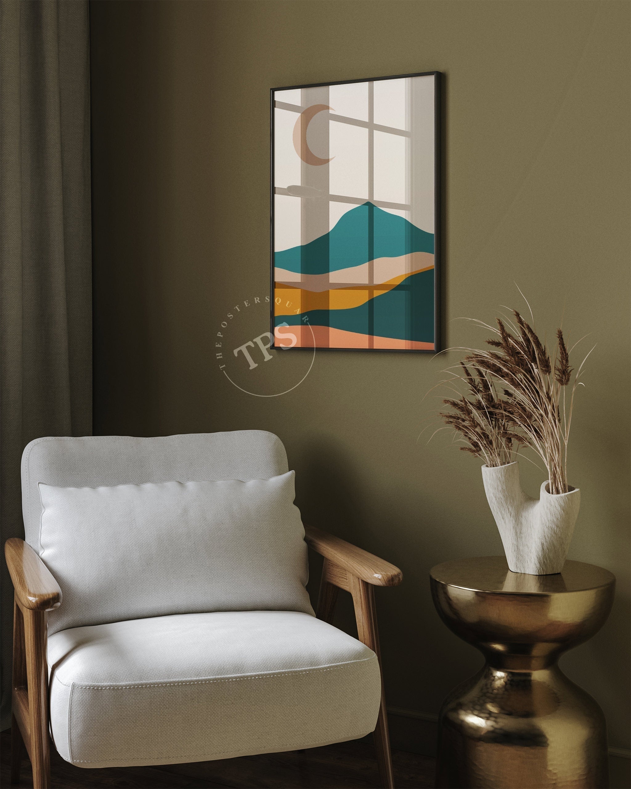 Soyut Manzara N12-poster-Poster Depo