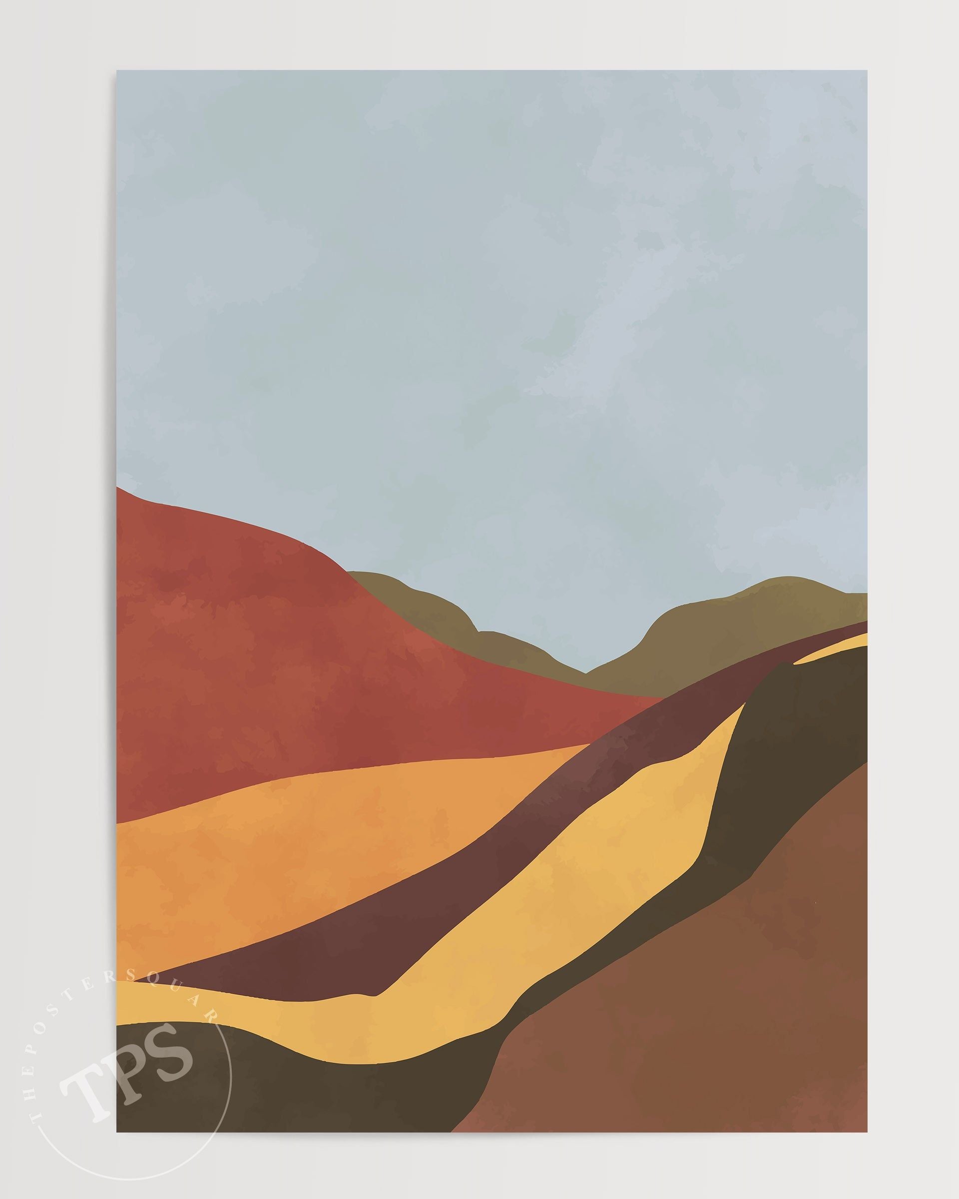 Soyut Manzara N13-poster-Poster Depo