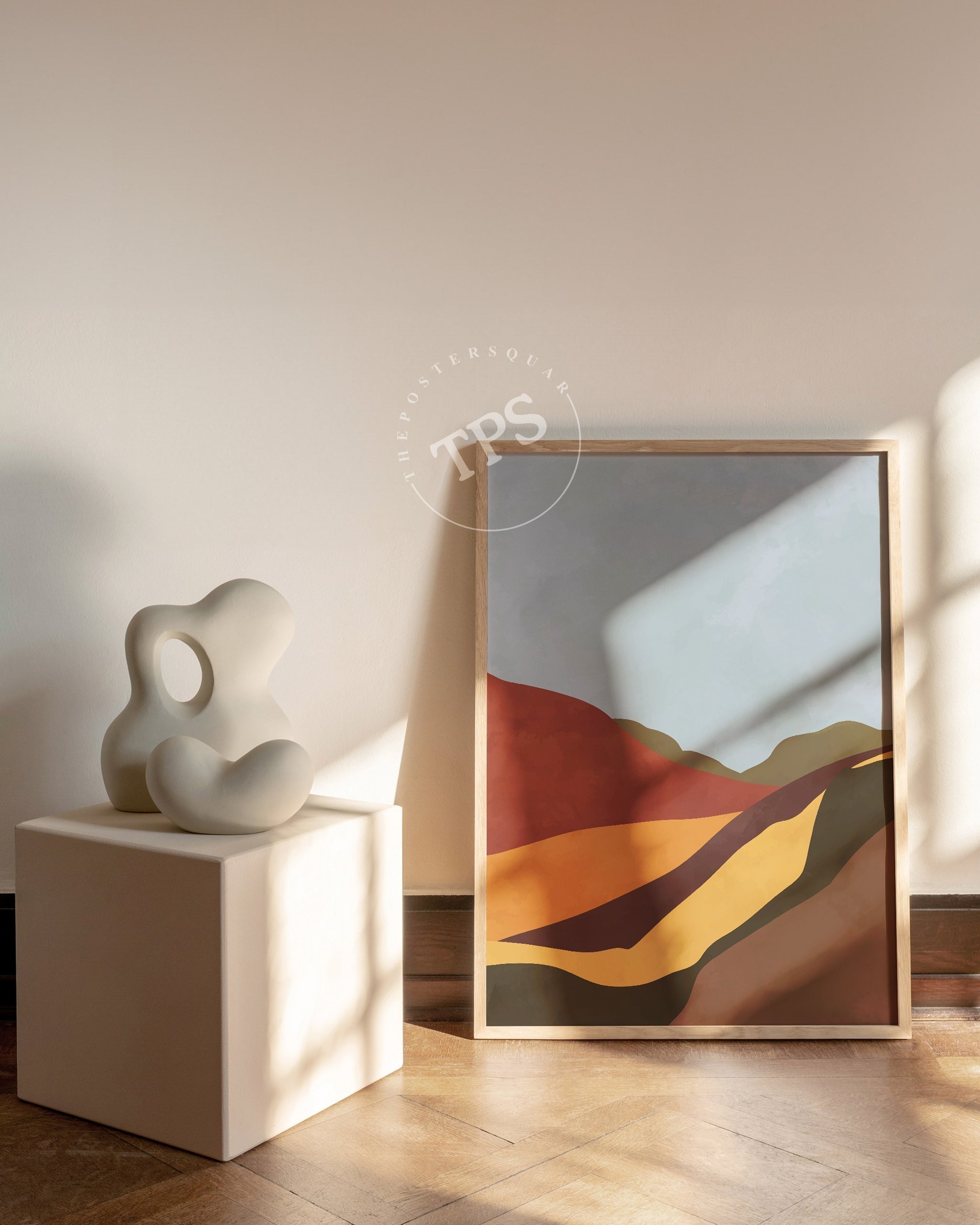 Soyut Manzara N13-poster-Poster Depo