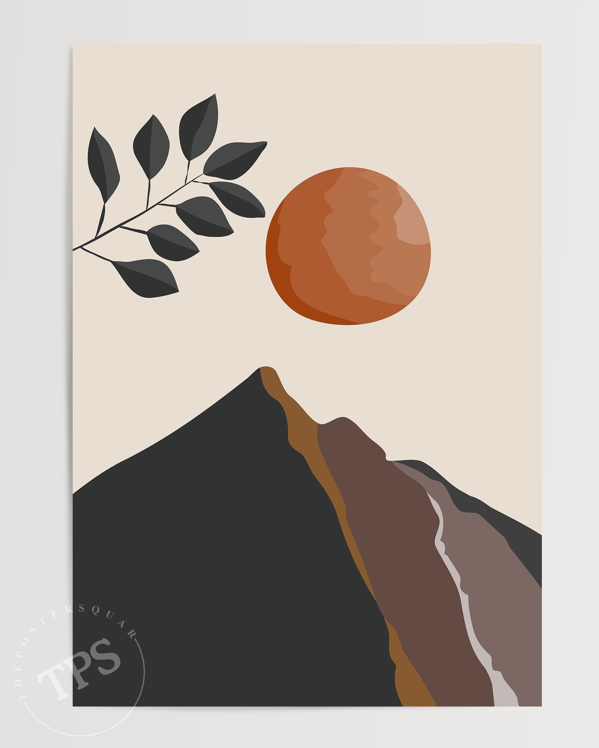 Soyut Manzara N14-poster-Poster Depo