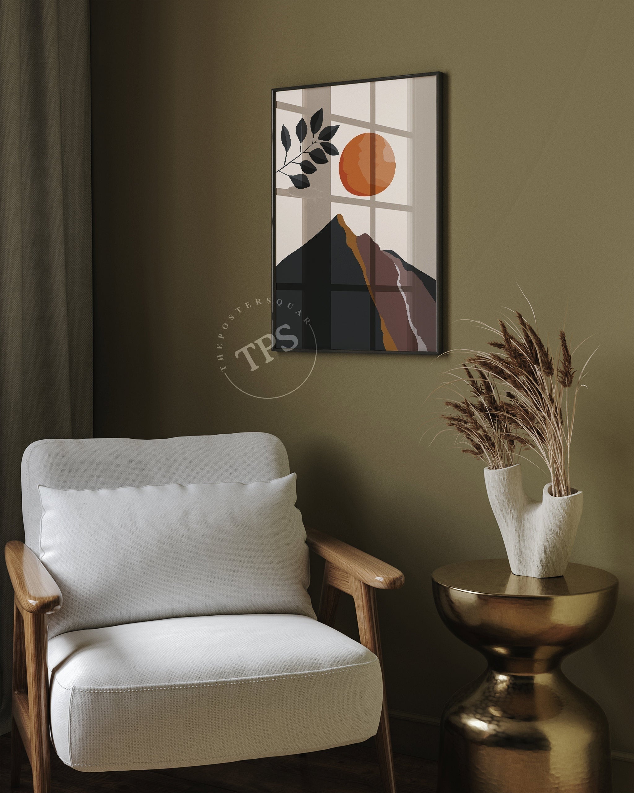 Soyut Manzara N14-poster-Poster Depo