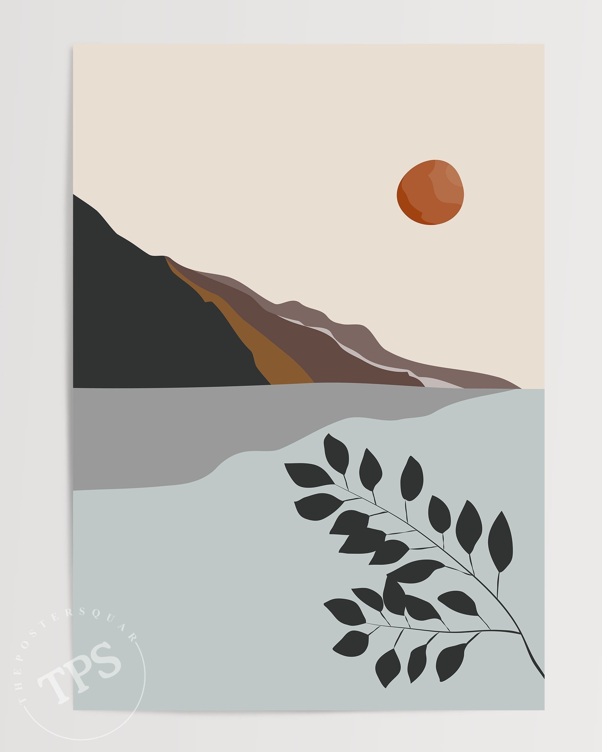 Soyut Manzara N15-poster-Poster Depo