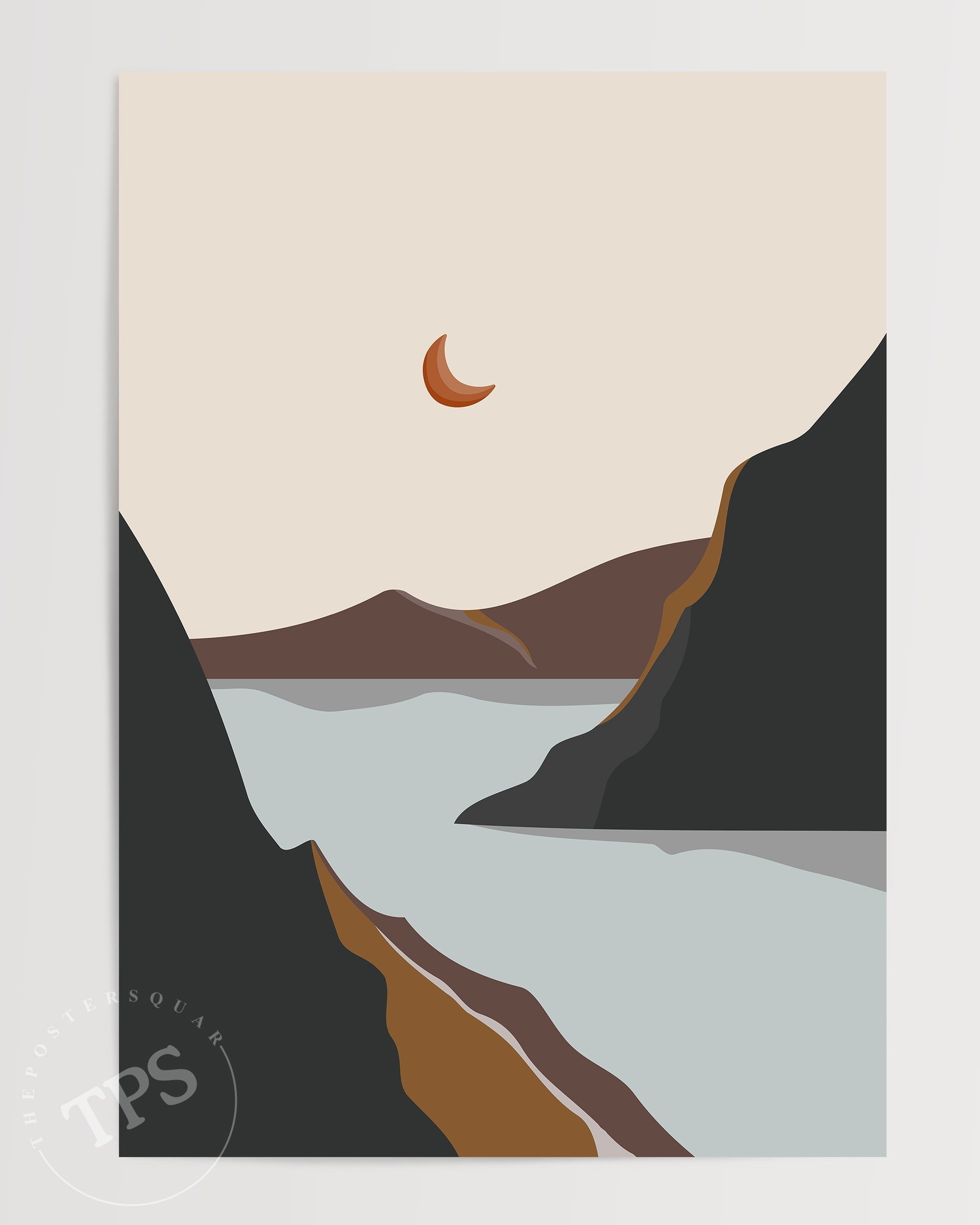 Soyut Manzara N16-poster-Poster Depo