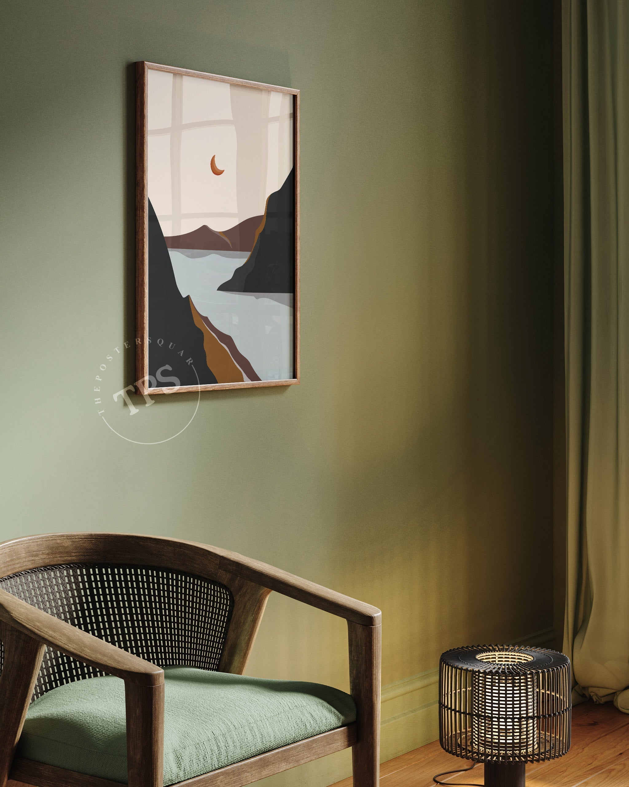 Soyut Manzara N16-poster-Poster Depo