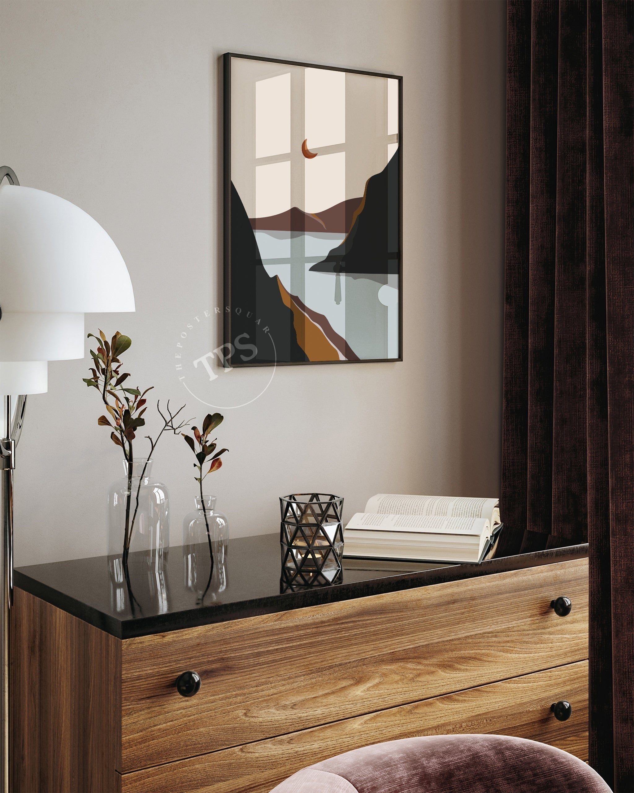 Soyut Manzara N16-poster-Poster Depo